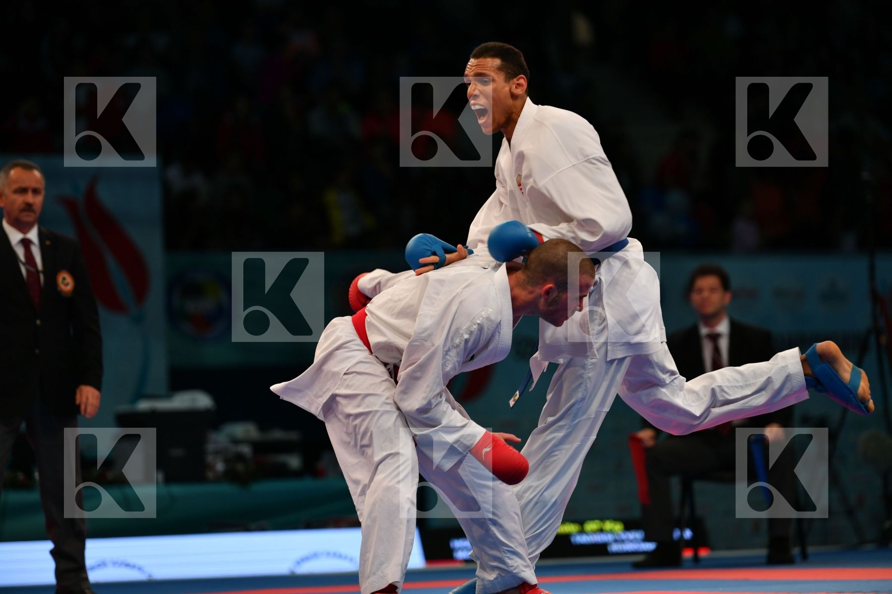 Hodzic Mario Hungary Male kumite -67 kg Montenegro Tadissi Yves