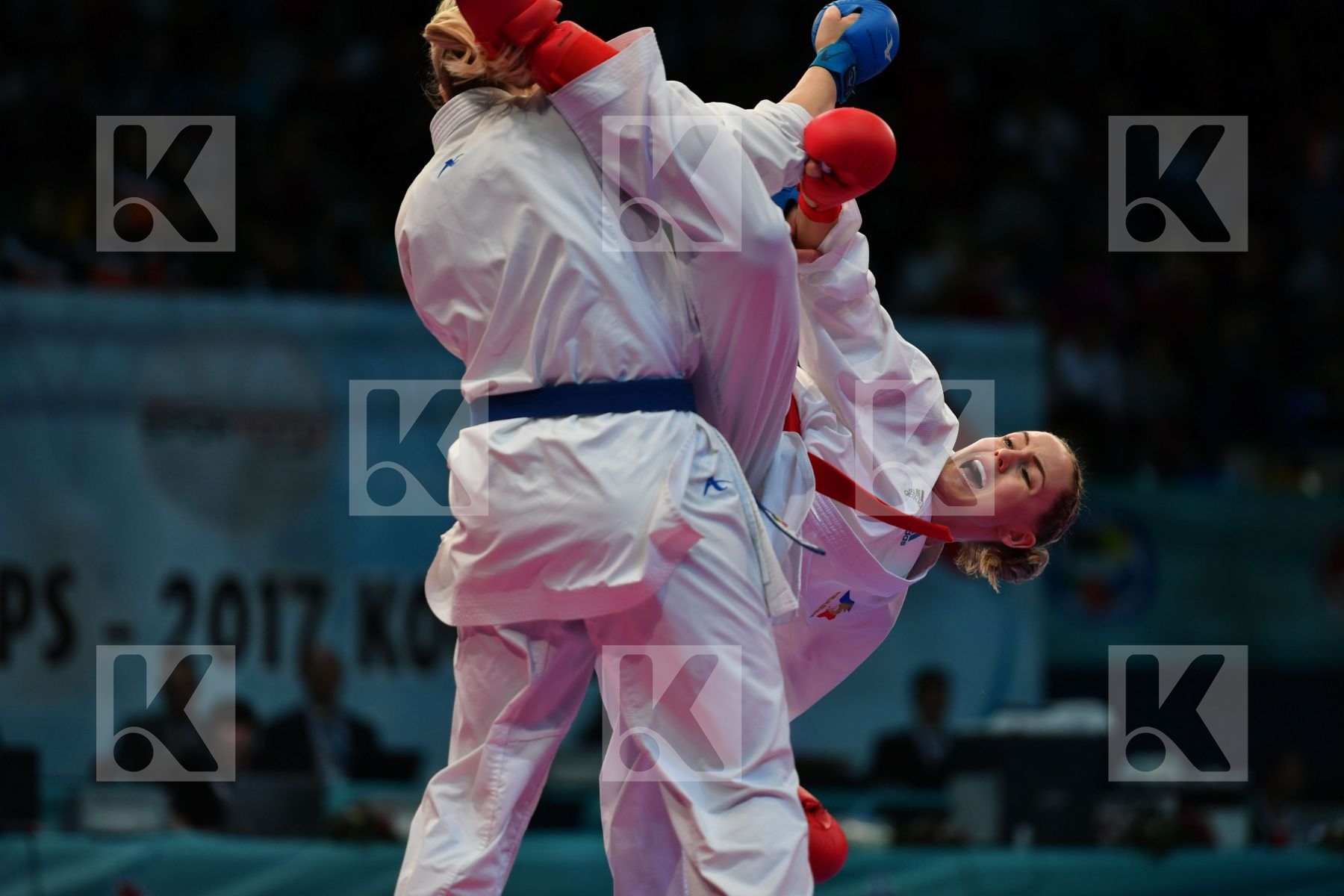 Female team kumite France France France Slovenia Slovenija Slove