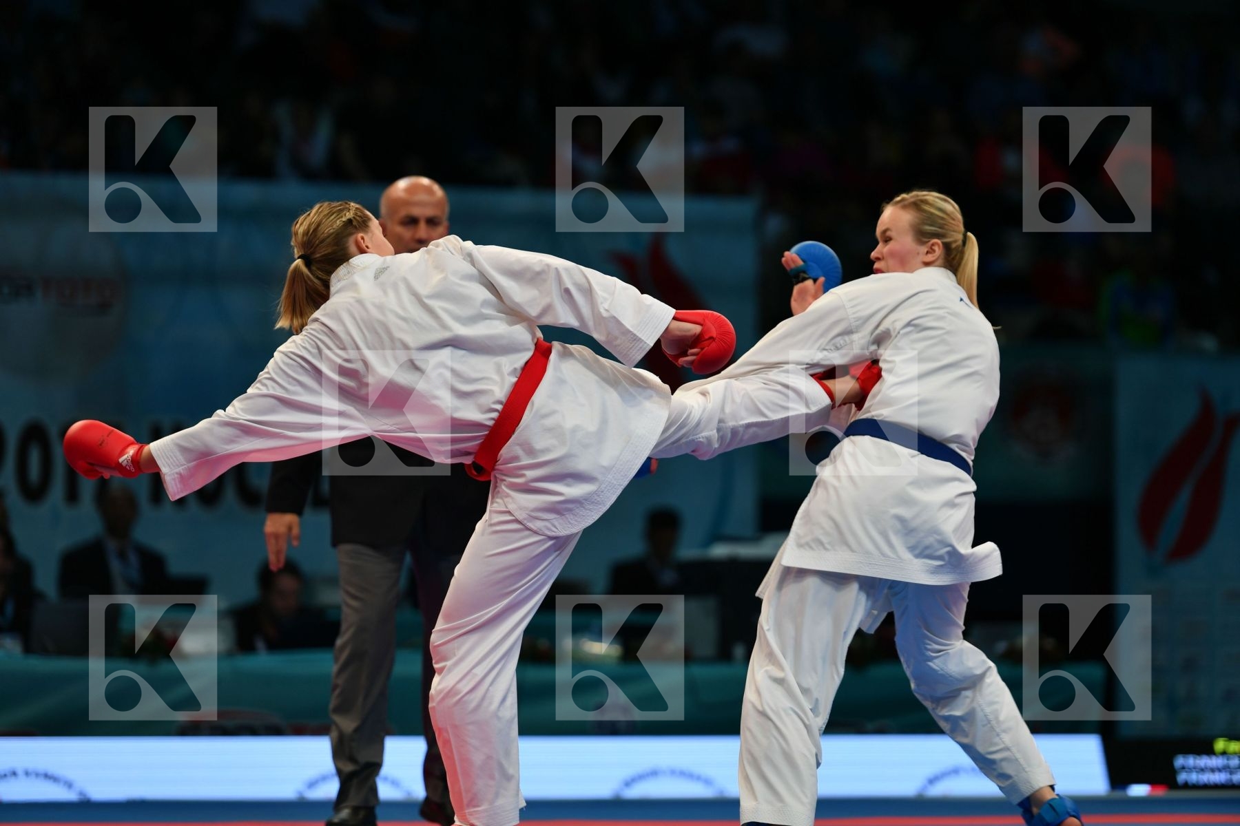 Female team kumite France France France Slovenia Slovenija Slove