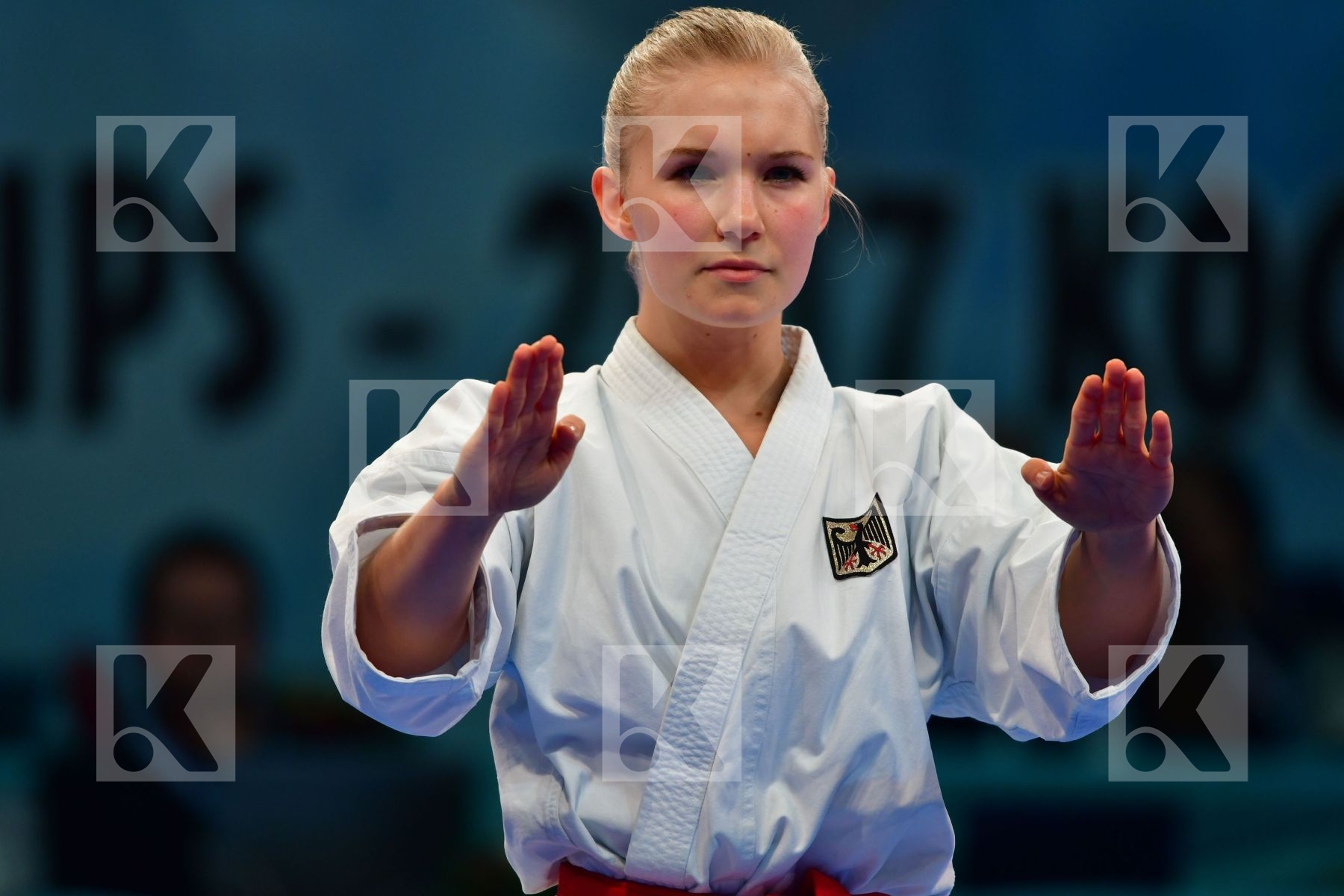 Bleul Jasmin Female kata Gankaku Germany