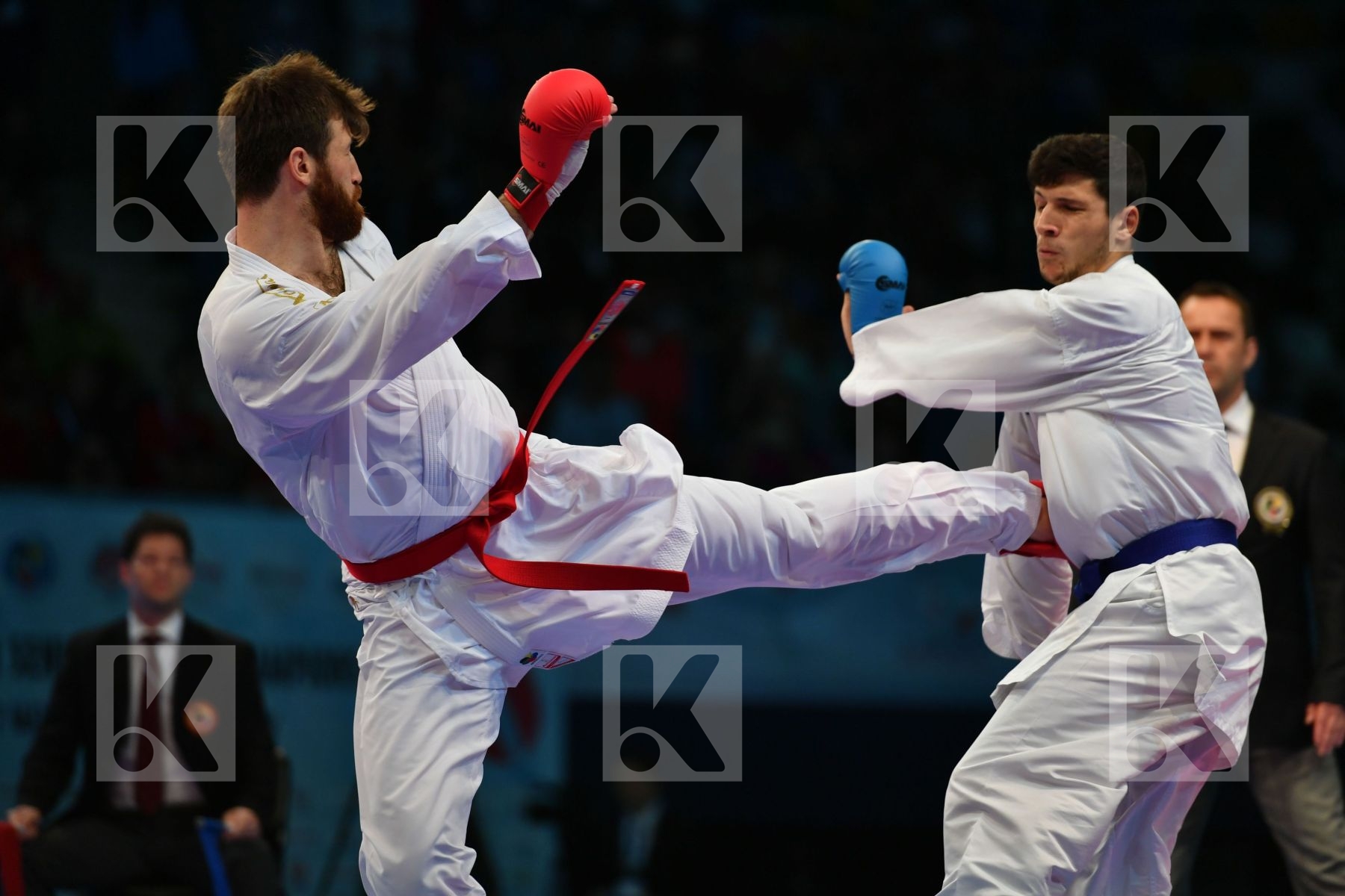 Erkan Enes Italy Male kumite 84+ kg Marino Simone Turkey