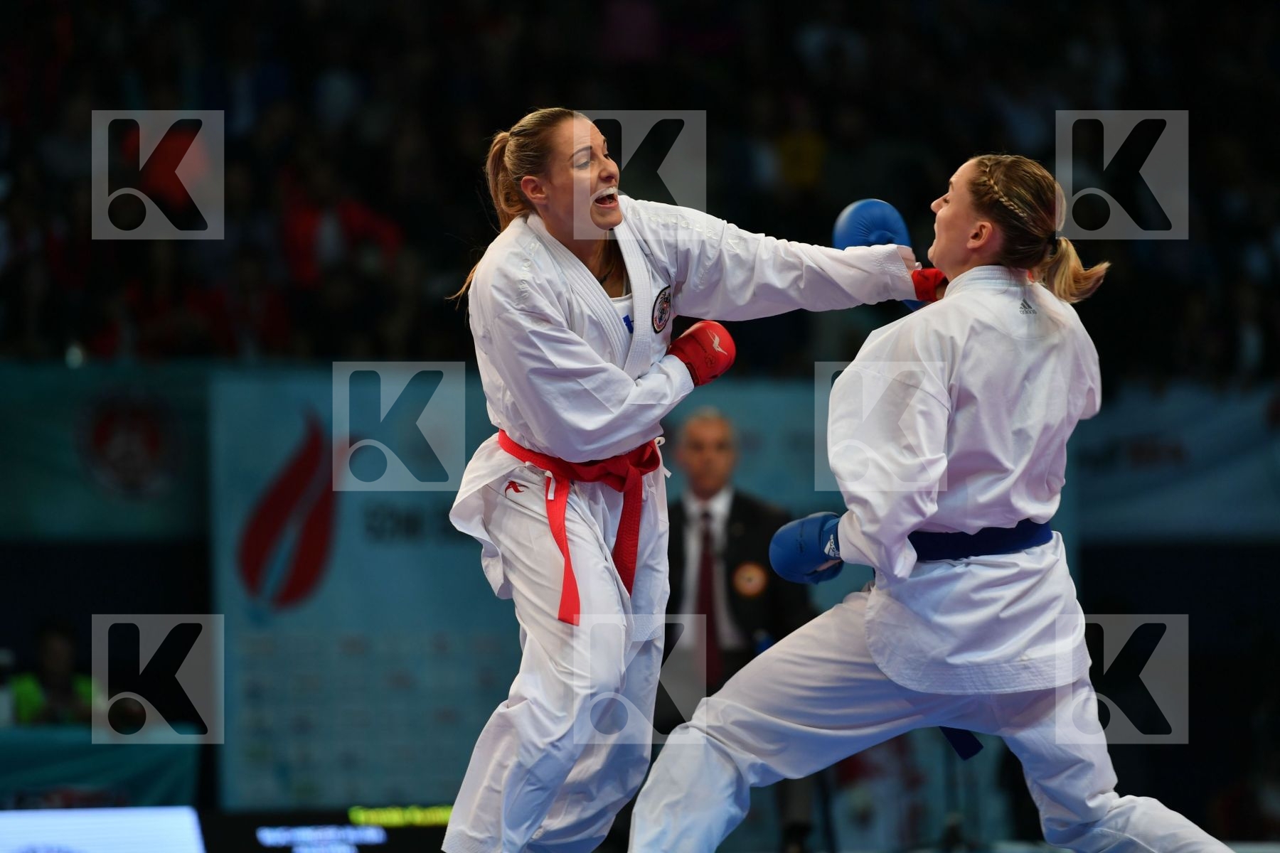 Agier Alizee Austria Buchinger Alisa Female kumite -68 kg France