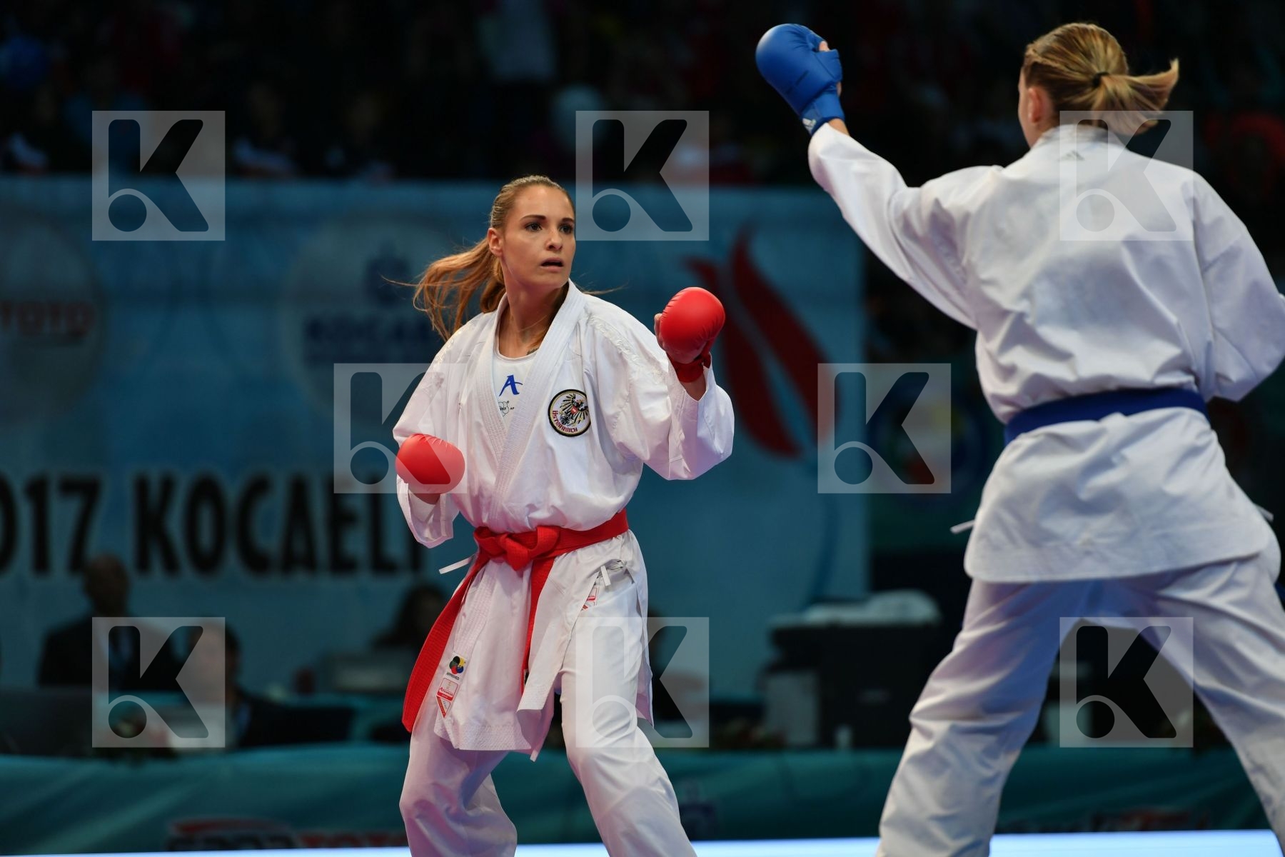 Agier Alizee Austria Buchinger Alisa Female kumite -68 kg France