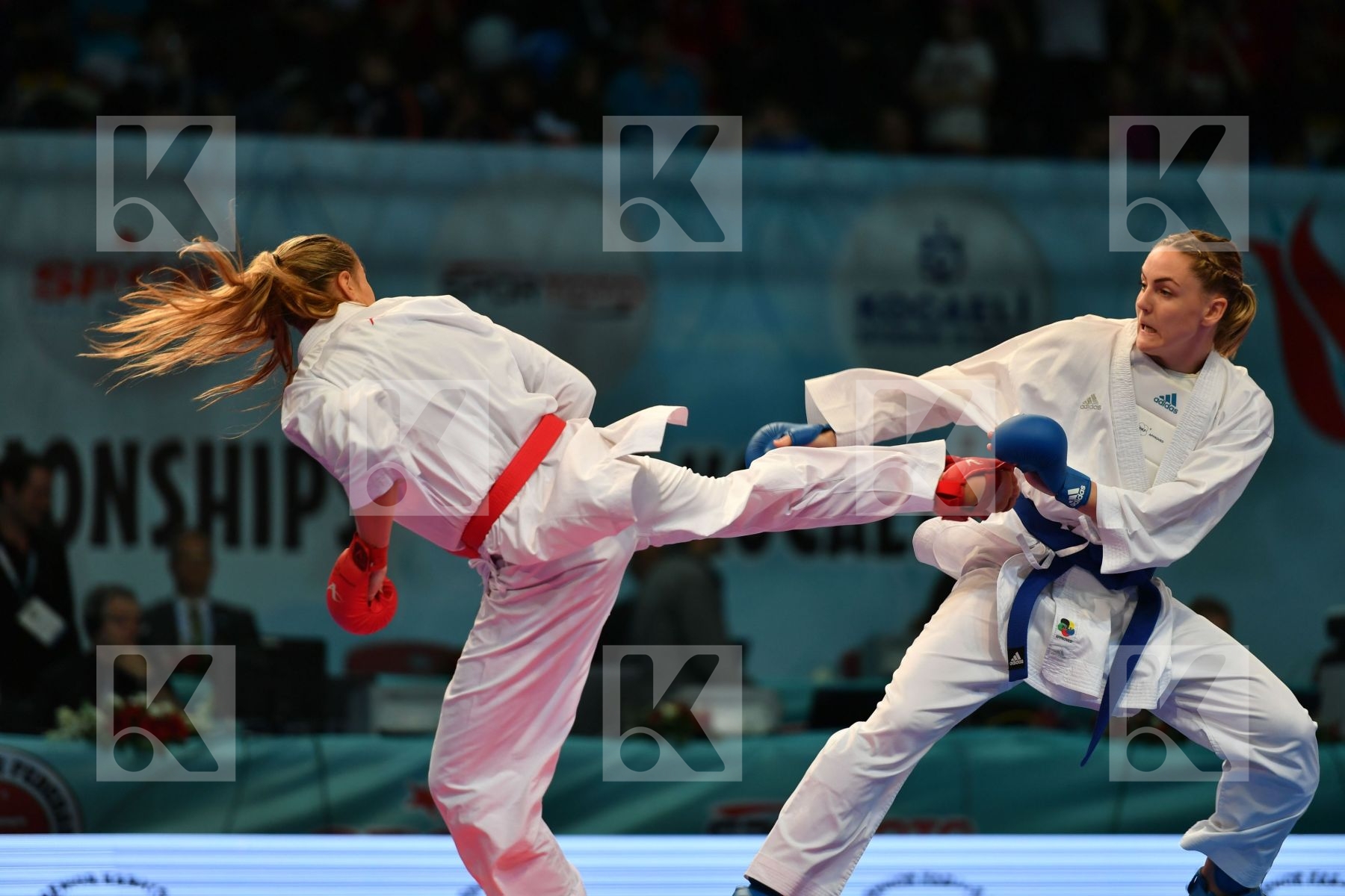 Agier Alizee Austria Buchinger Alisa Female kumite -68 kg France