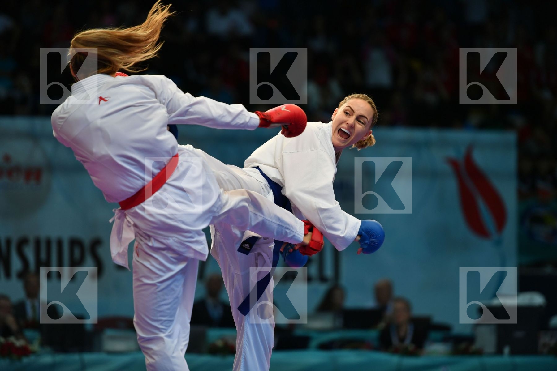 Agier Alizee Austria Buchinger Alisa Female kumite -68 kg France