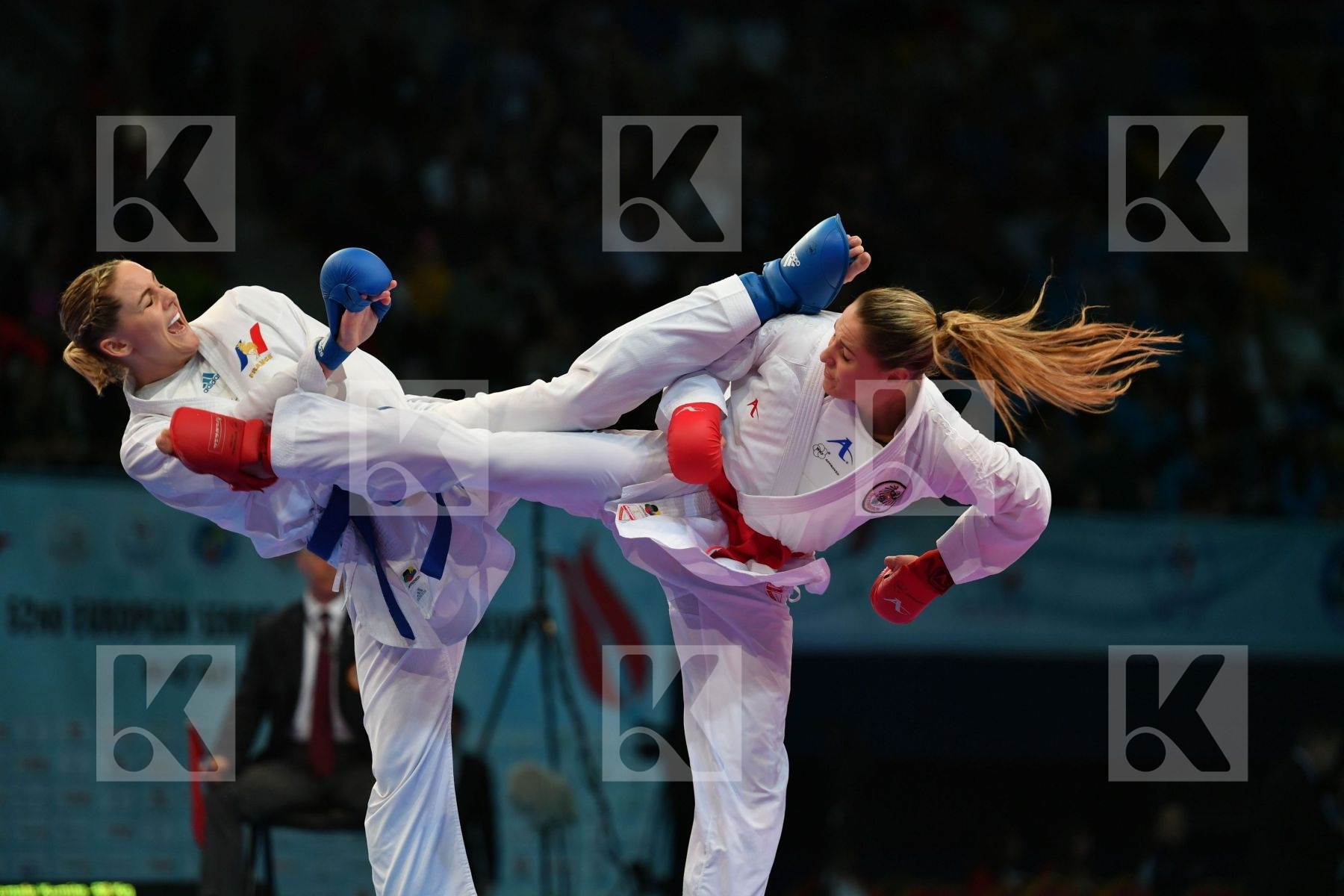 Agier Alizee Austria Buchinger Alisa Female kumite -68 kg France
