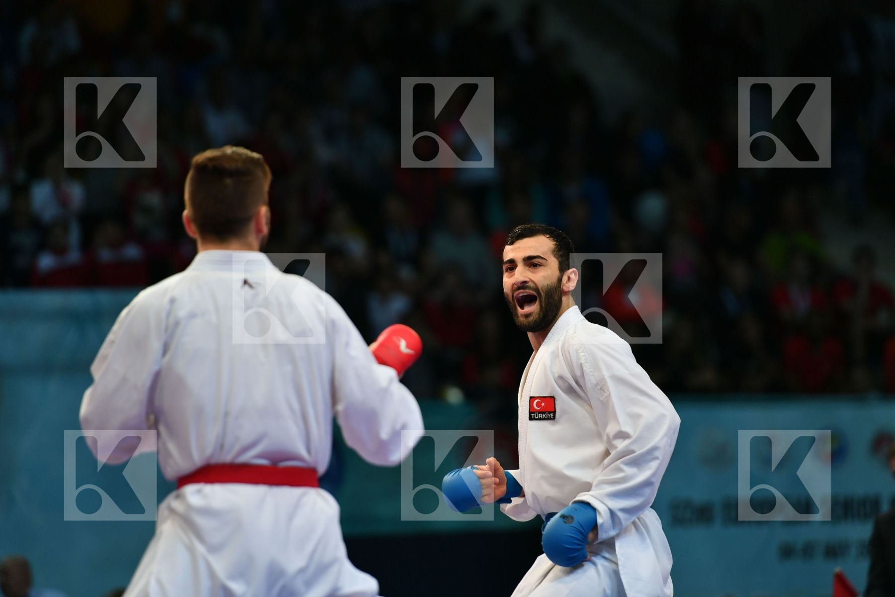 Aktas Ugur Fyr of macedonia Jakupi Berat Male kumite -84 kg Turk