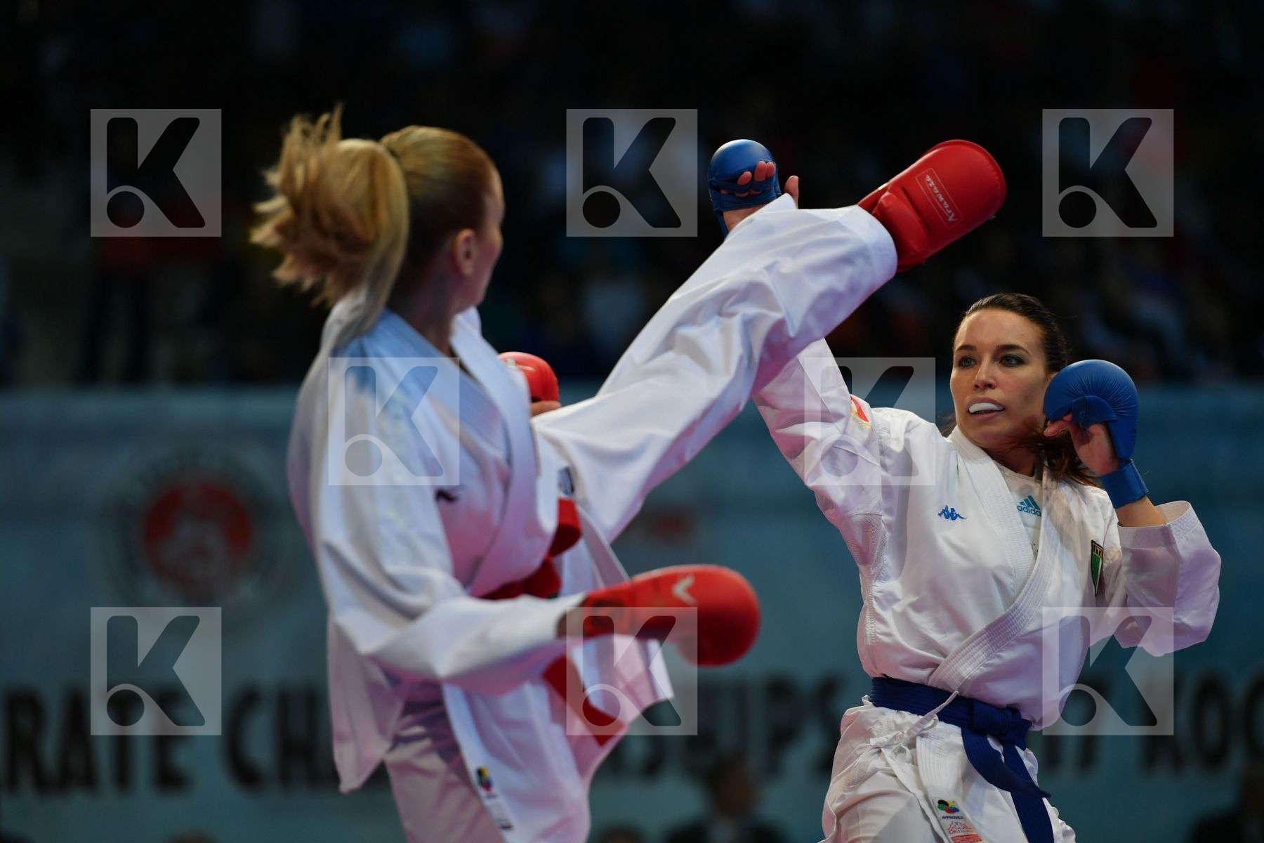 Cardin Sara Female kumite -55 kg Italy Turkey Yakan Tuba