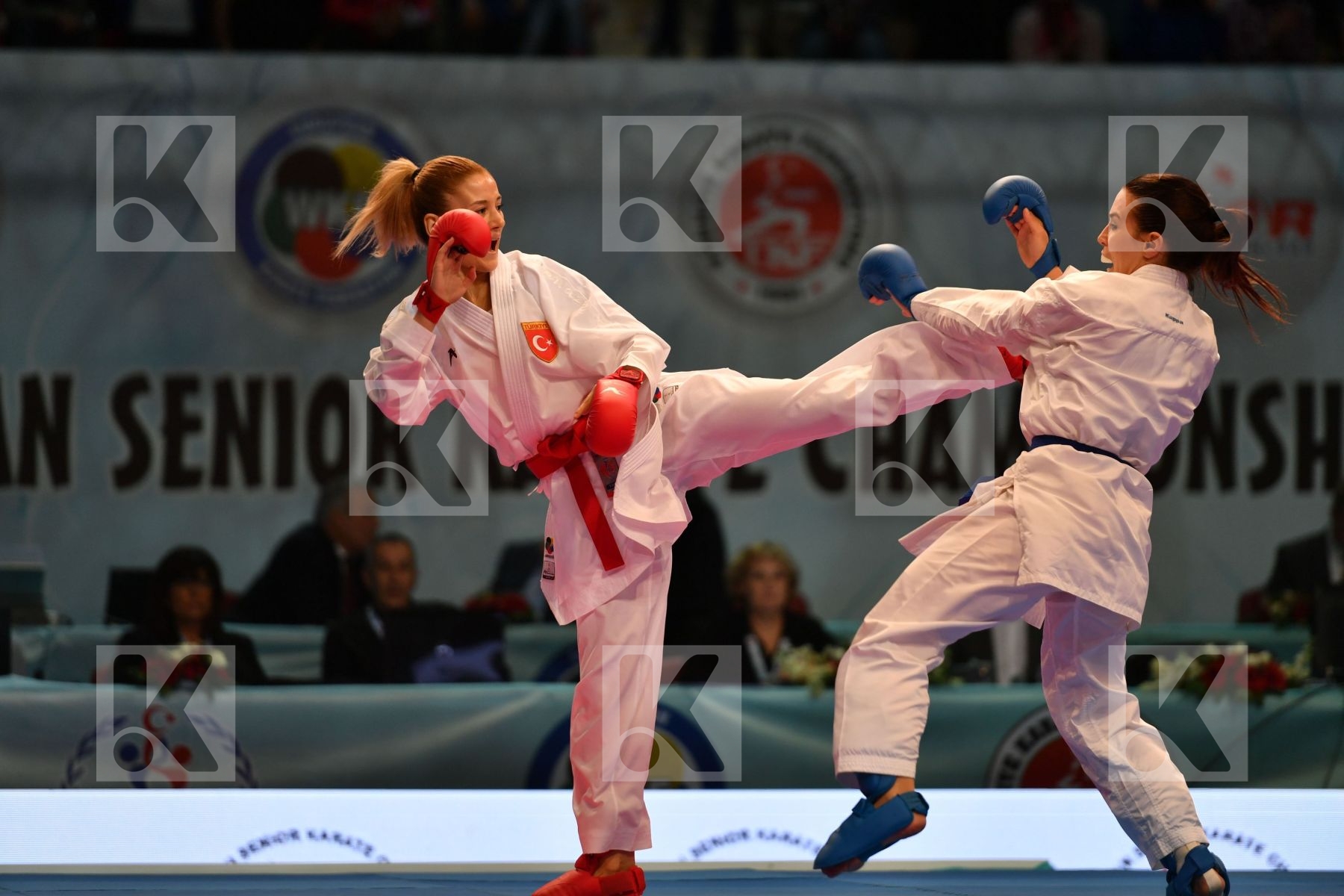 Cardin Sara Female kumite -55 kg Italy Turkey Yakan Tuba