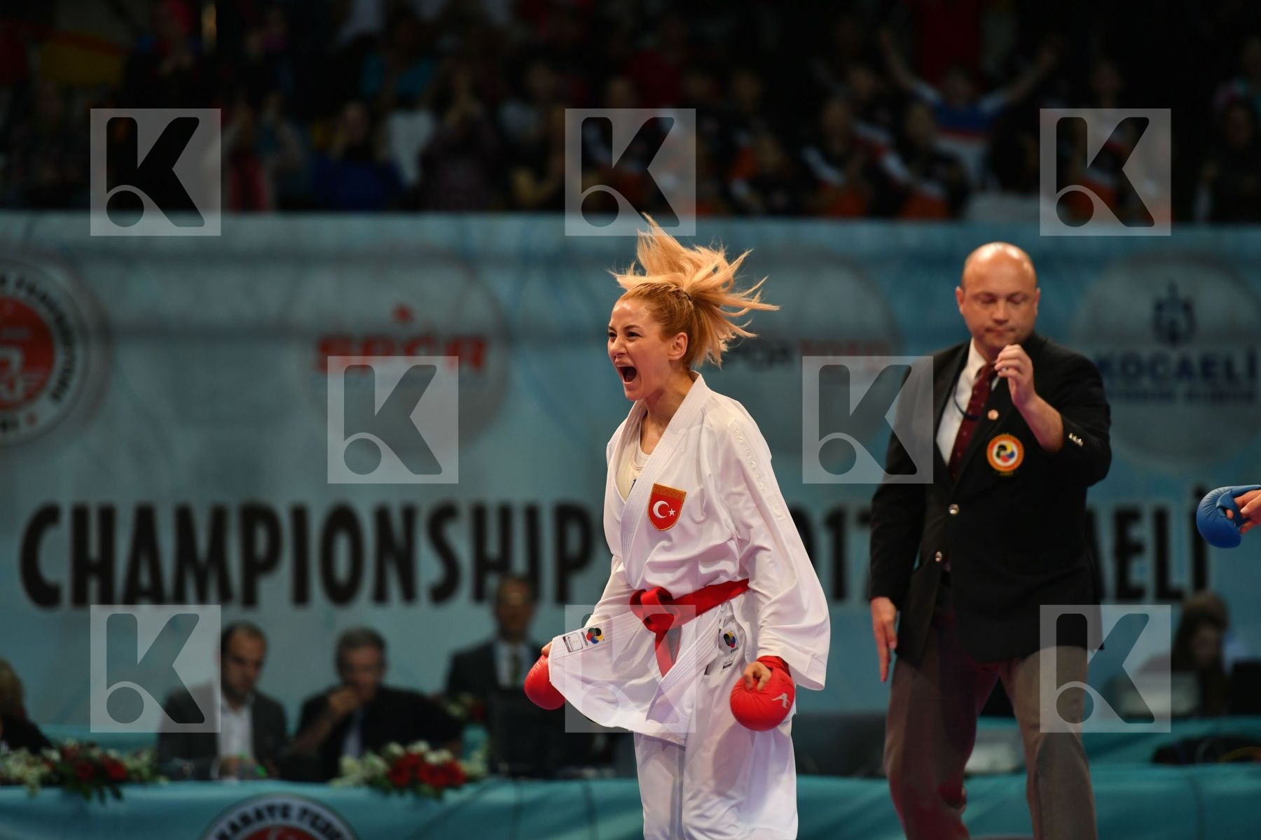 Cardin Sara Female kumite -55 kg Italy Turkey Yakan Tuba