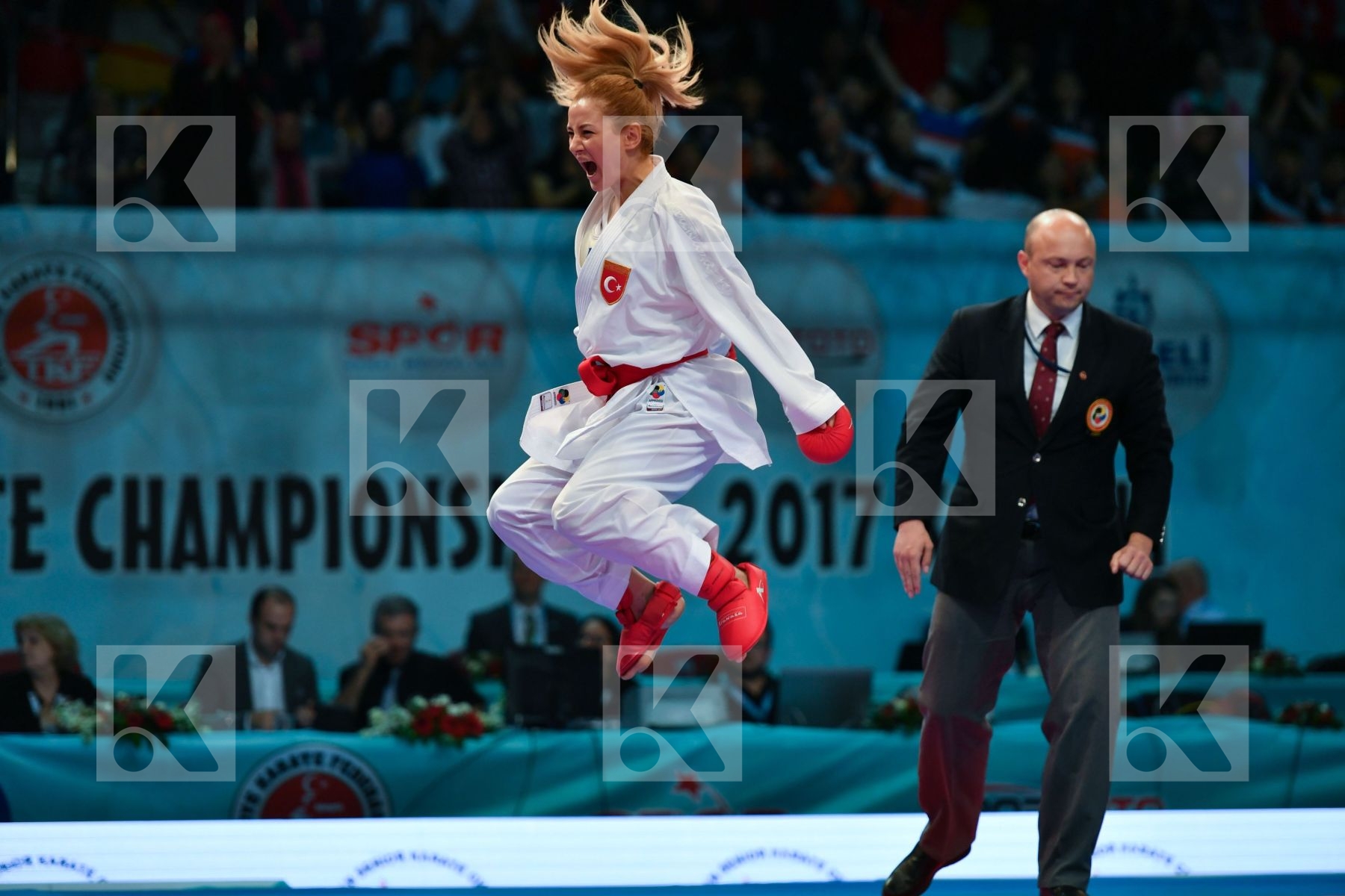 Cardin Sara Female kumite -55 kg Italy Turkey Yakan Tuba
