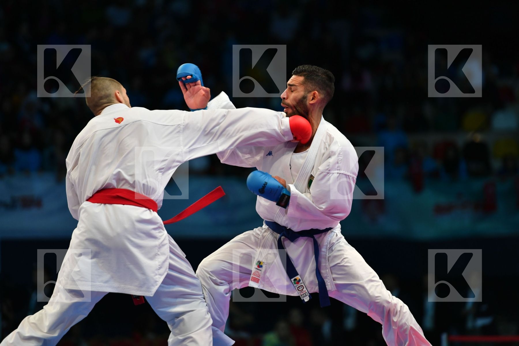 Busa Luigi Horuna Stanislav Italy Male kumite -75 kg Ukraine