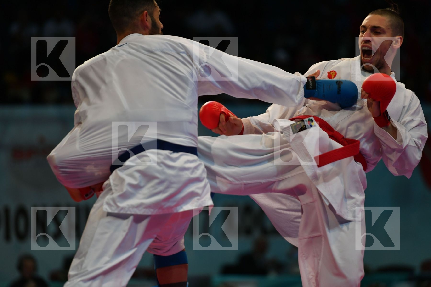 Busa Luigi Horuna Stanislav Italy Male kumite -75 kg Ukraine