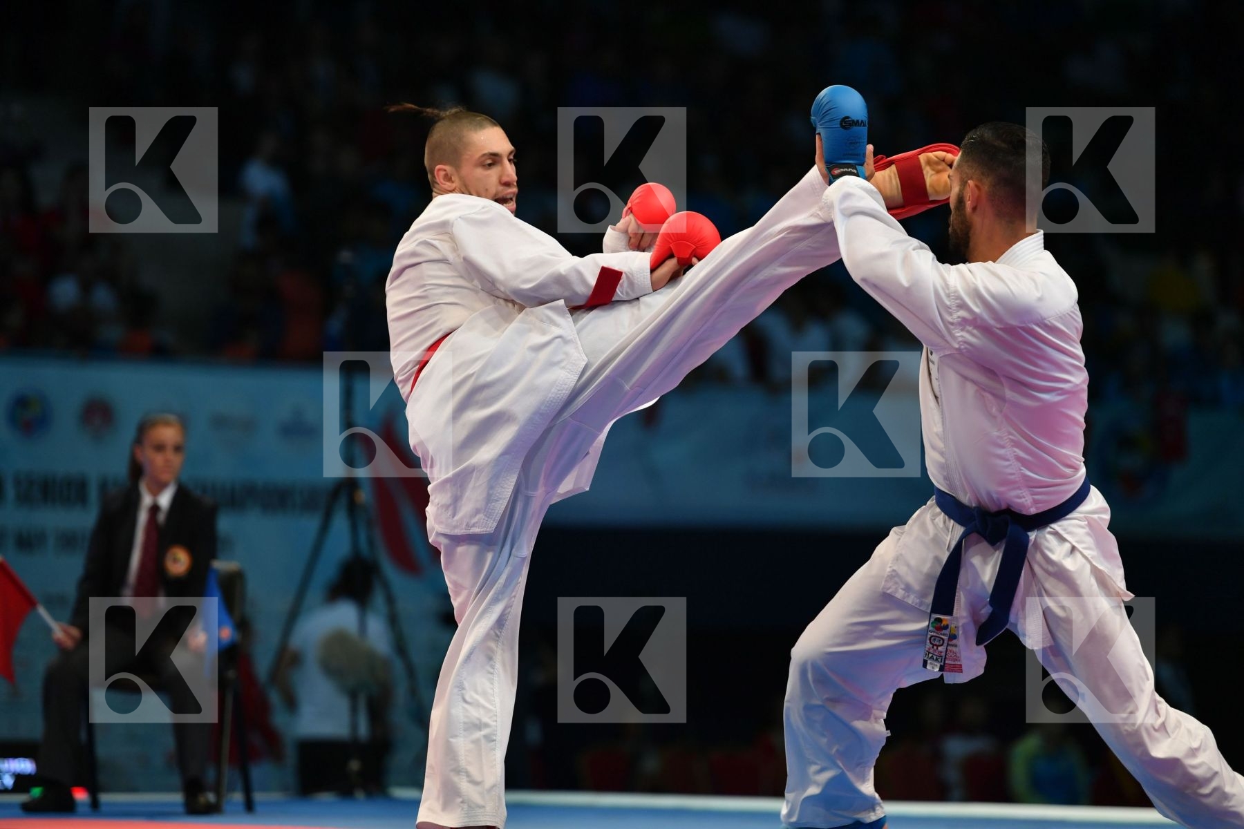 Busa Luigi Horuna Stanislav Italy Male kumite -75 kg Ukraine