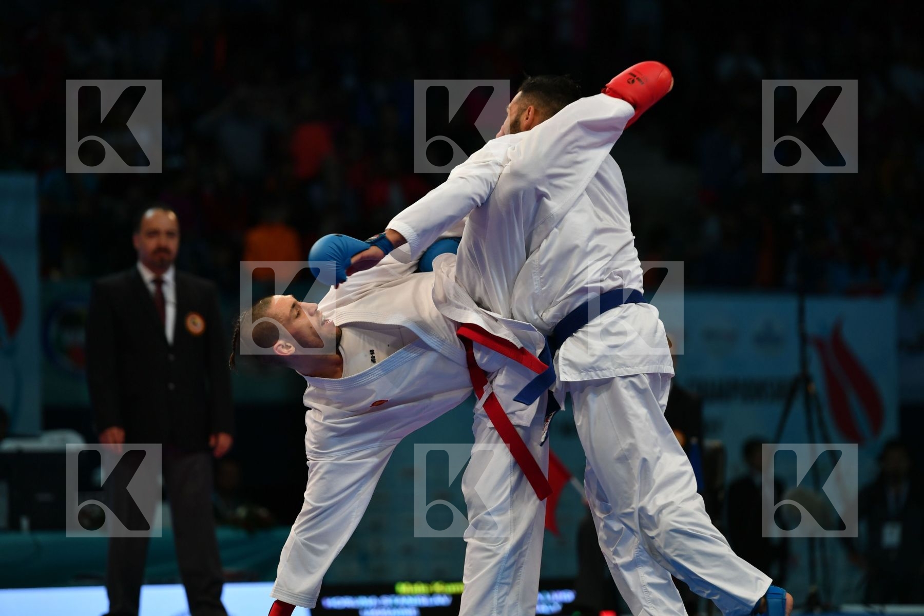 Busa Luigi Horuna Stanislav Italy Male kumite -75 kg Ukraine