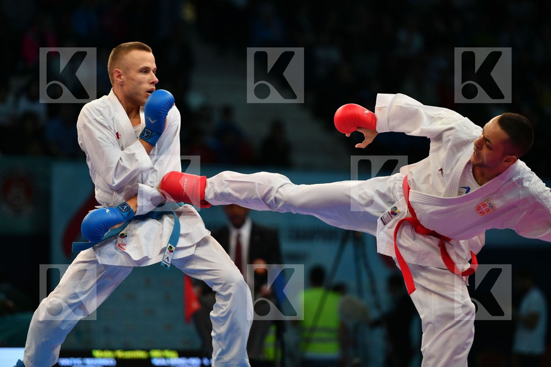 Antic Marko Kalnins Kalvis Latvia Male kumite -60 kg Serbia