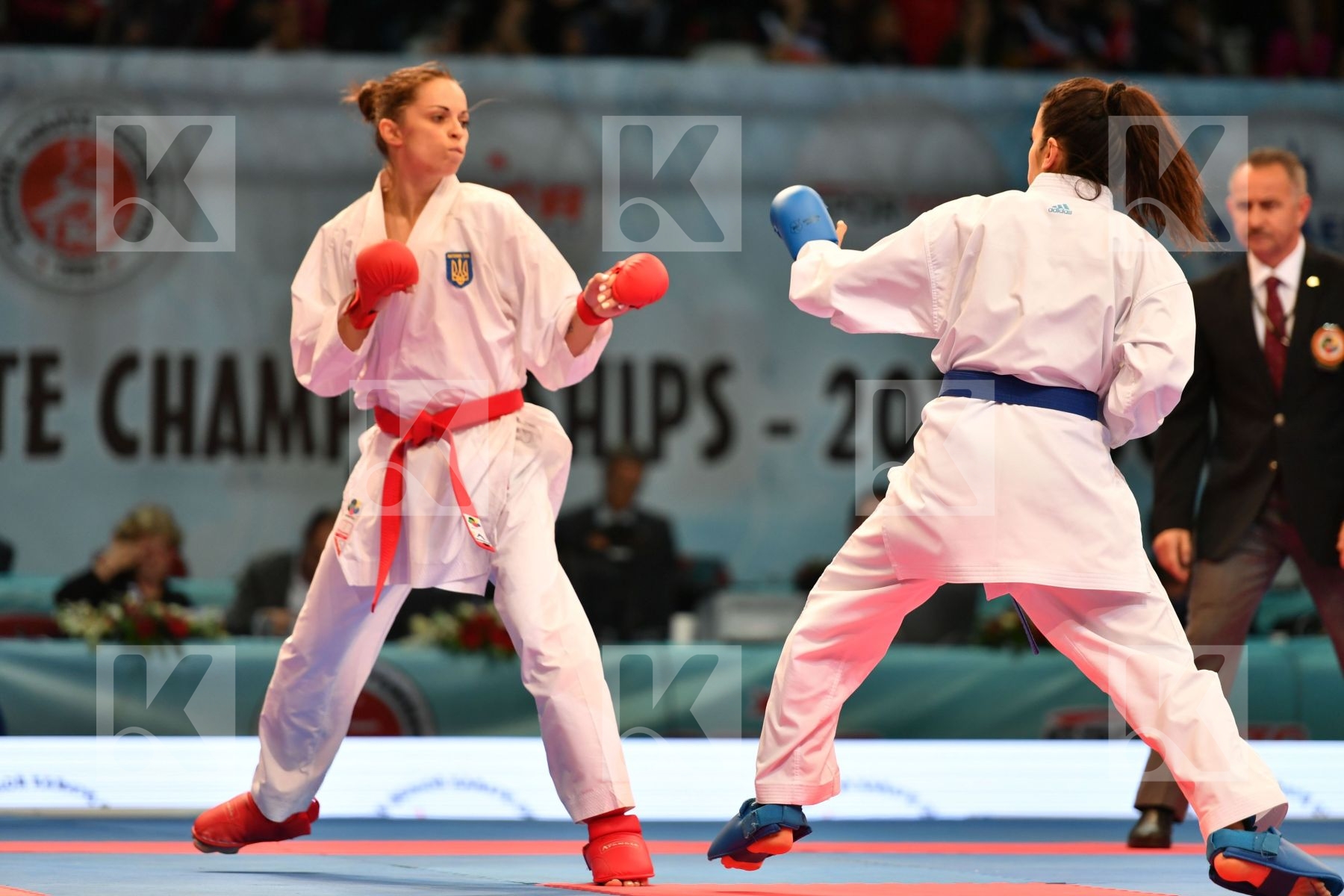 Bugur Duygu Female kumite -50 kg Germany Kryva Kateryna Ukraine