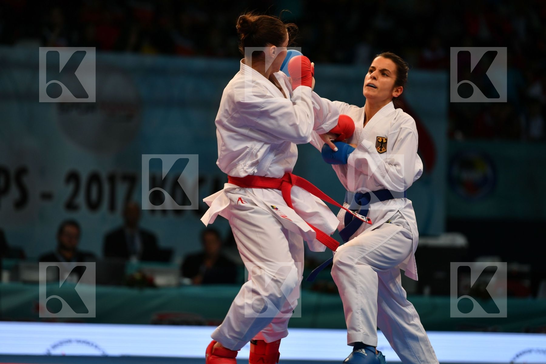 Bugur Duygu Female kumite -50 kg Germany Kryva Kateryna Ukraine