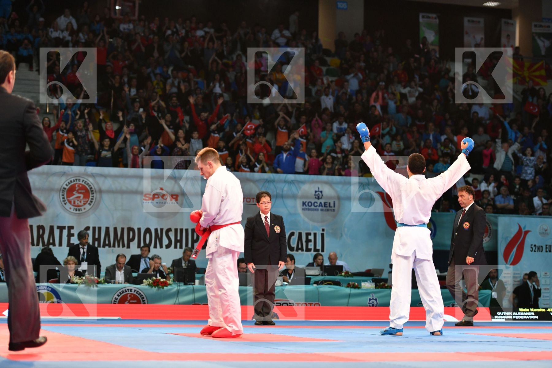 Gutnik Alexandr Male kumite -67 kg Russian federation Turkey Uyg