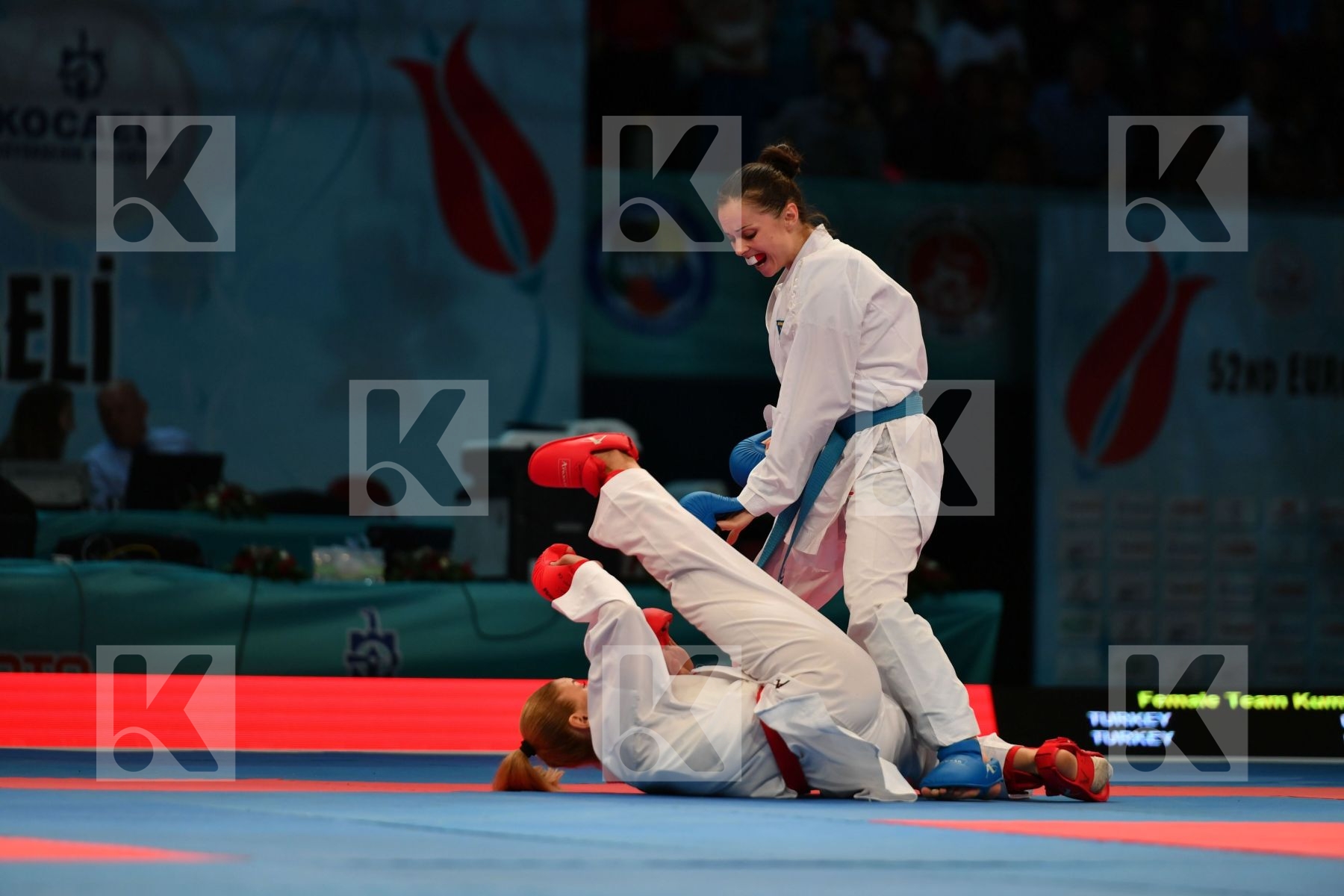 Female team kumite Germany Germany Germany Turkey Turkey Turkey