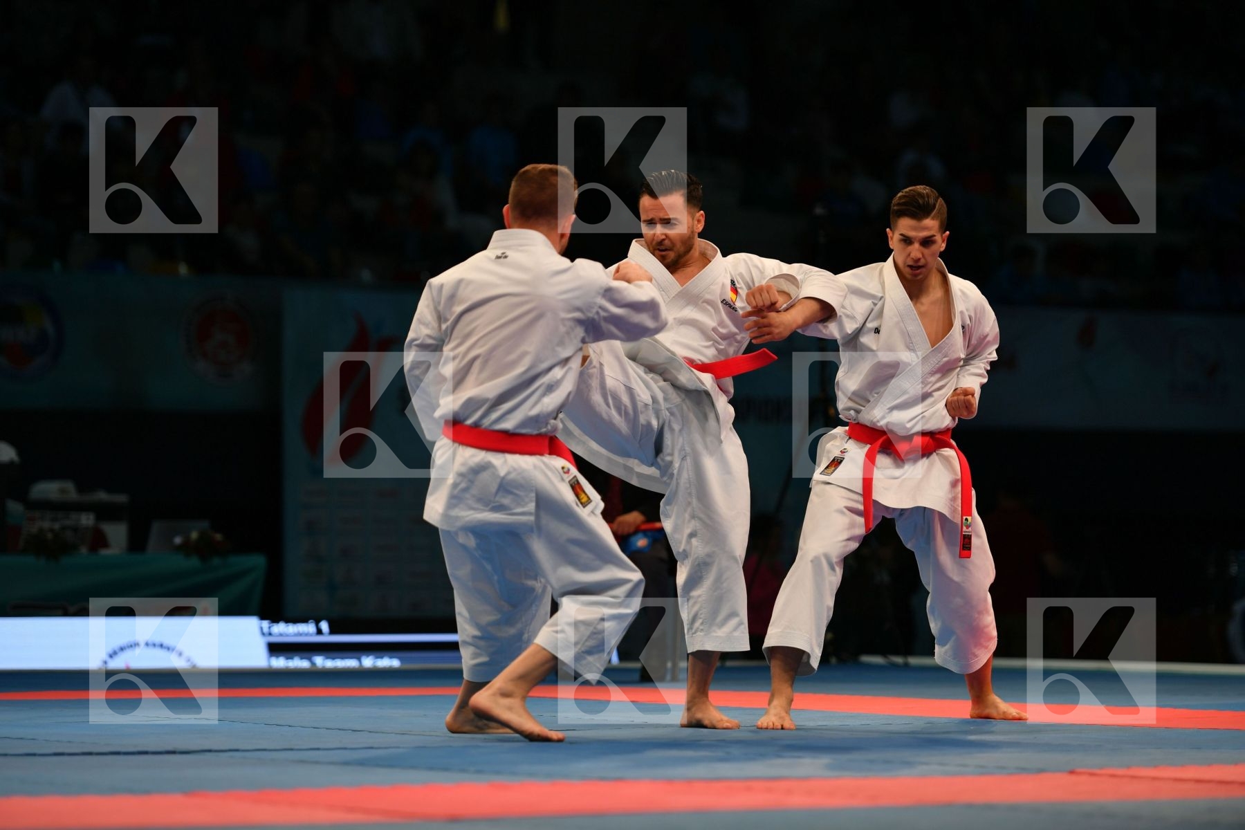 Anan Male team kata Spain Spain Spain