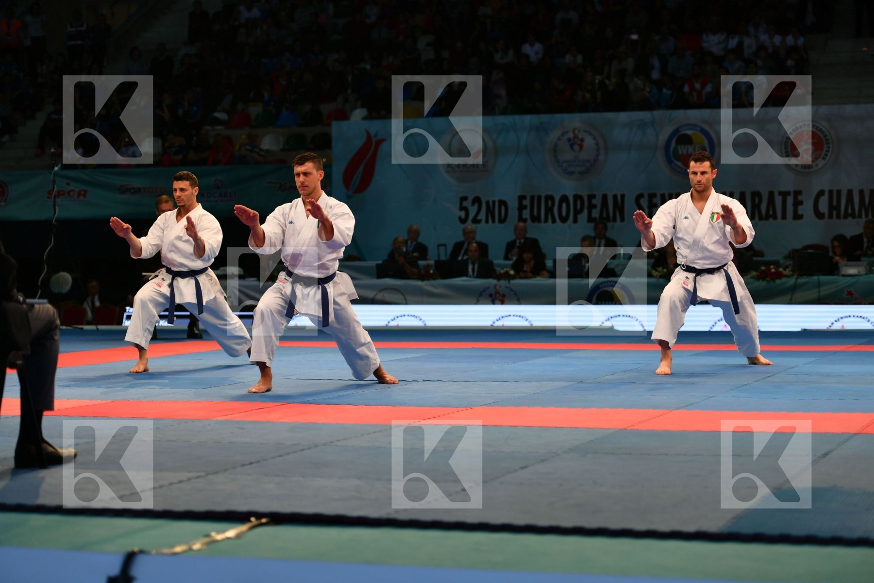 Gankaku Italy Italy Italy Male team kata