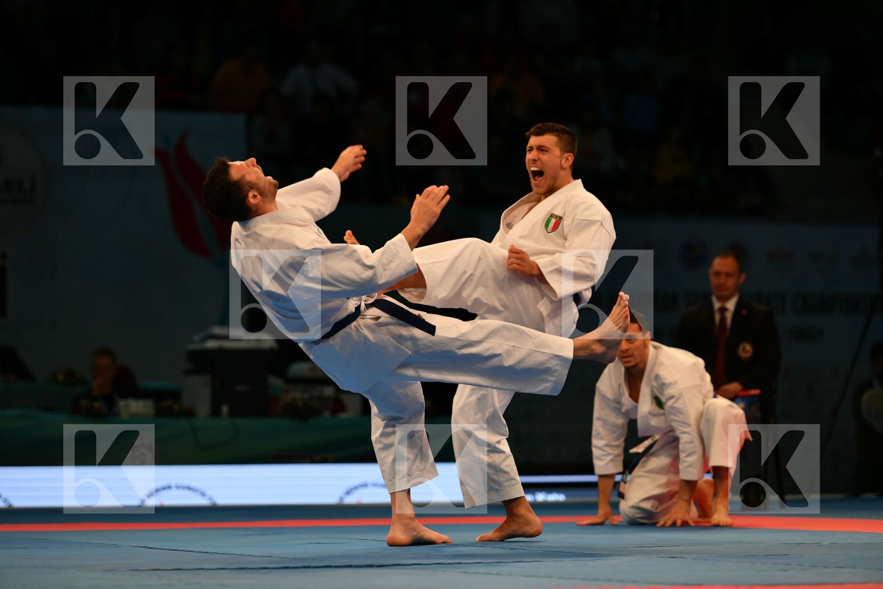 Gankaku Italy Italy Italy Male team kata