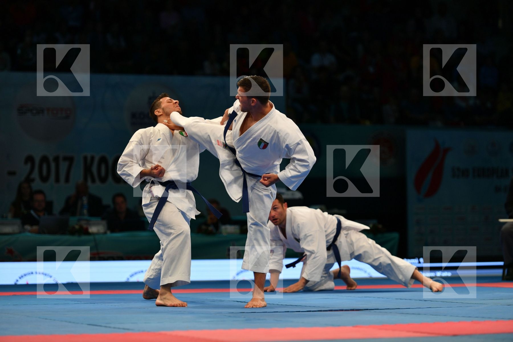 Gankaku Italy Italy Italy Male team kata