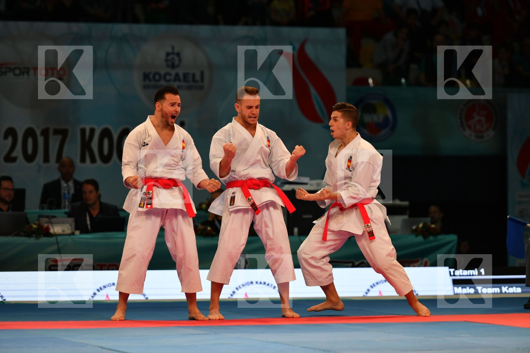 Anan Male team kata Spain Spain Spain