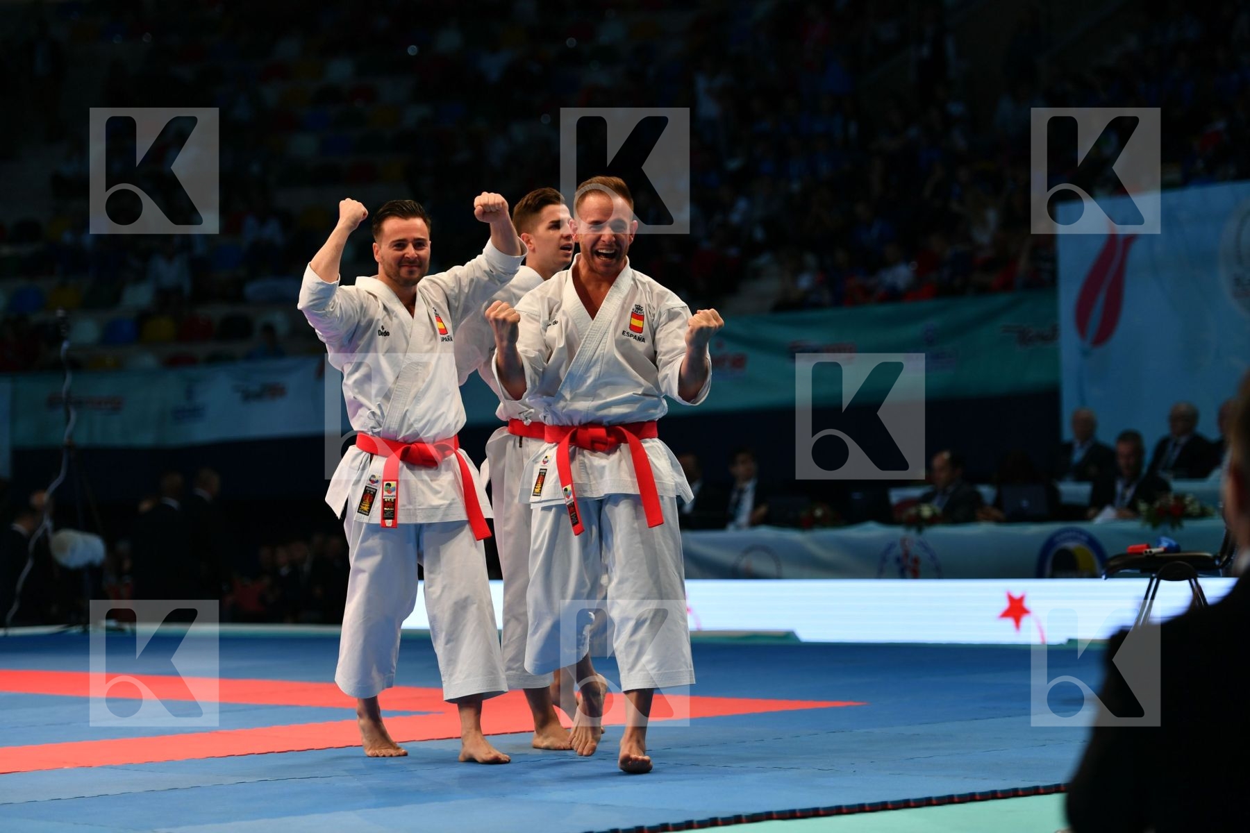 Anan Male team kata Spain Spain Spain