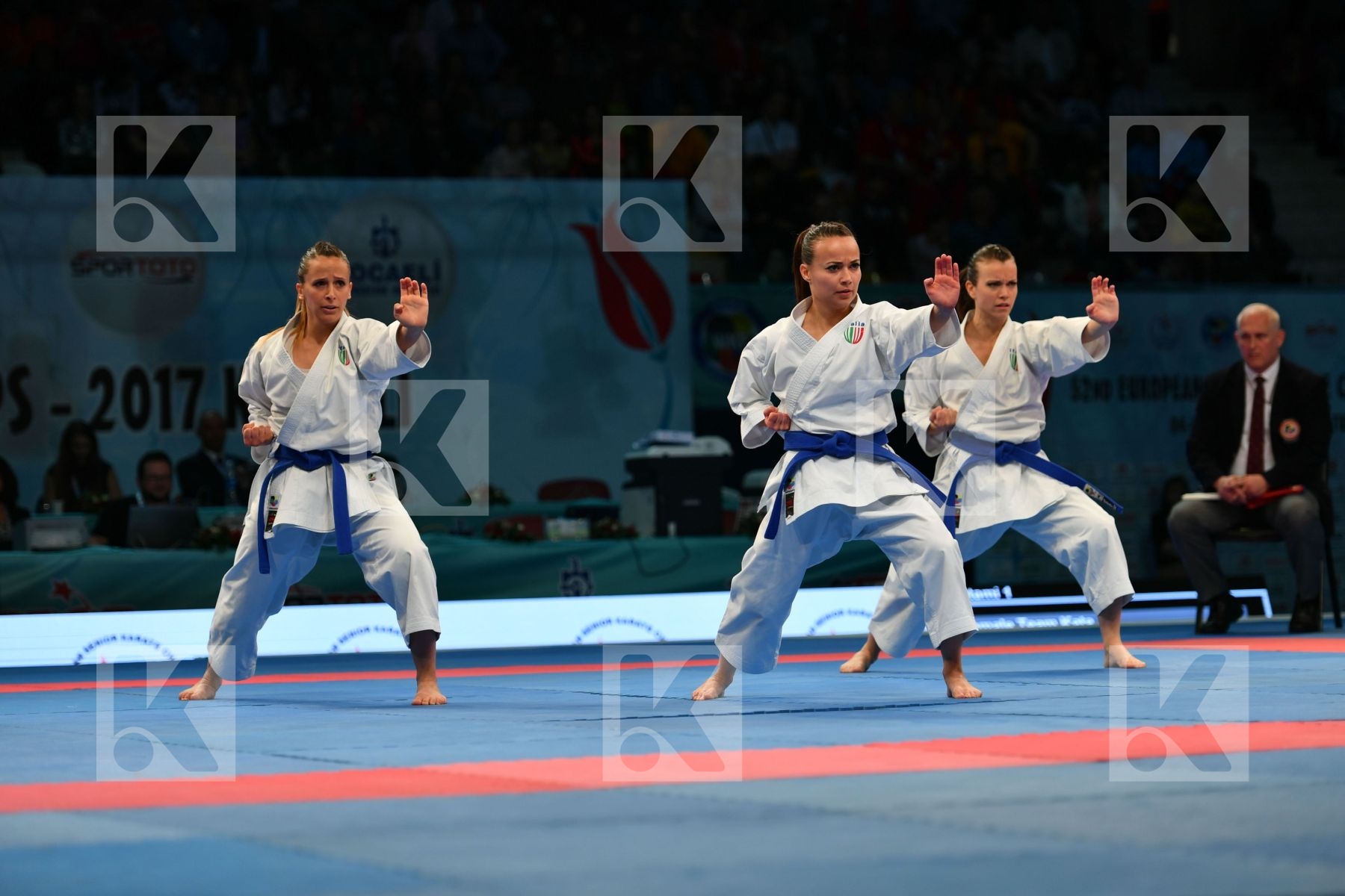 Female team kata Heiku Italy Italy Italy