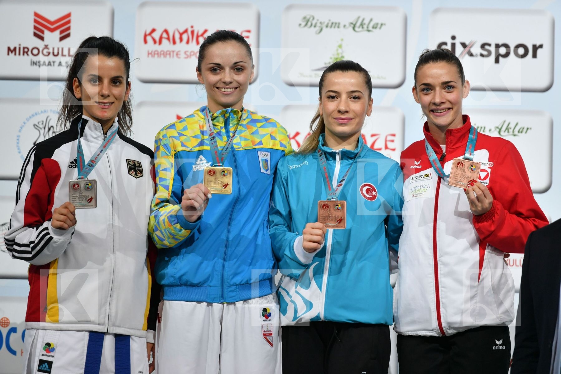 Austria Female Kumite -50kg
Bugur Duygu Germany Kryva Katerina O