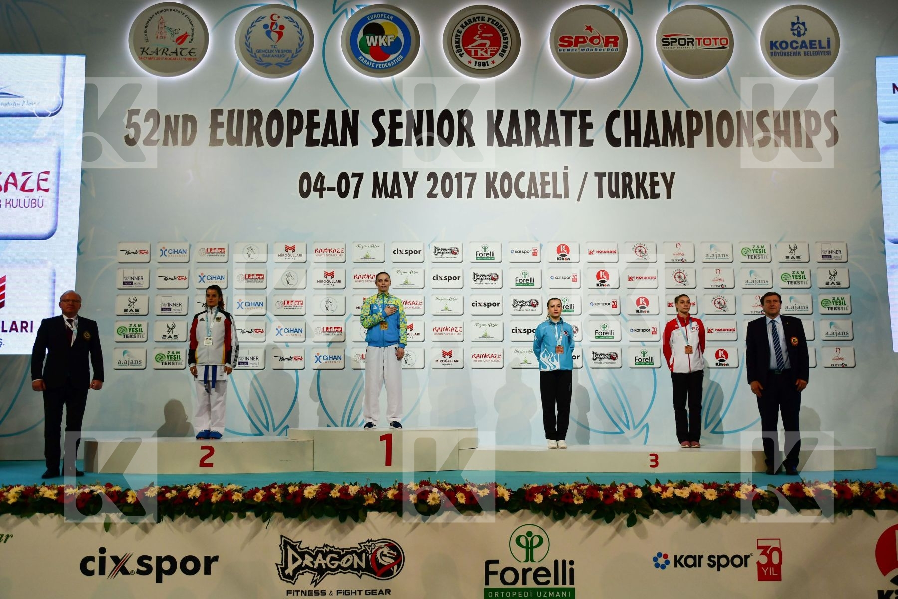 Austria Female Kumite -50kg
Bugur Duygu Germany Kryva Katerina O