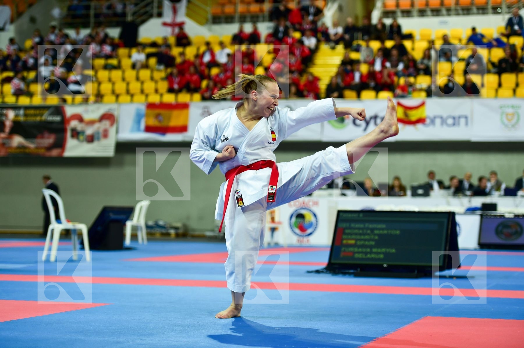 chyprus DaeDo Female Kata Morata Martos Margarita Spain U21