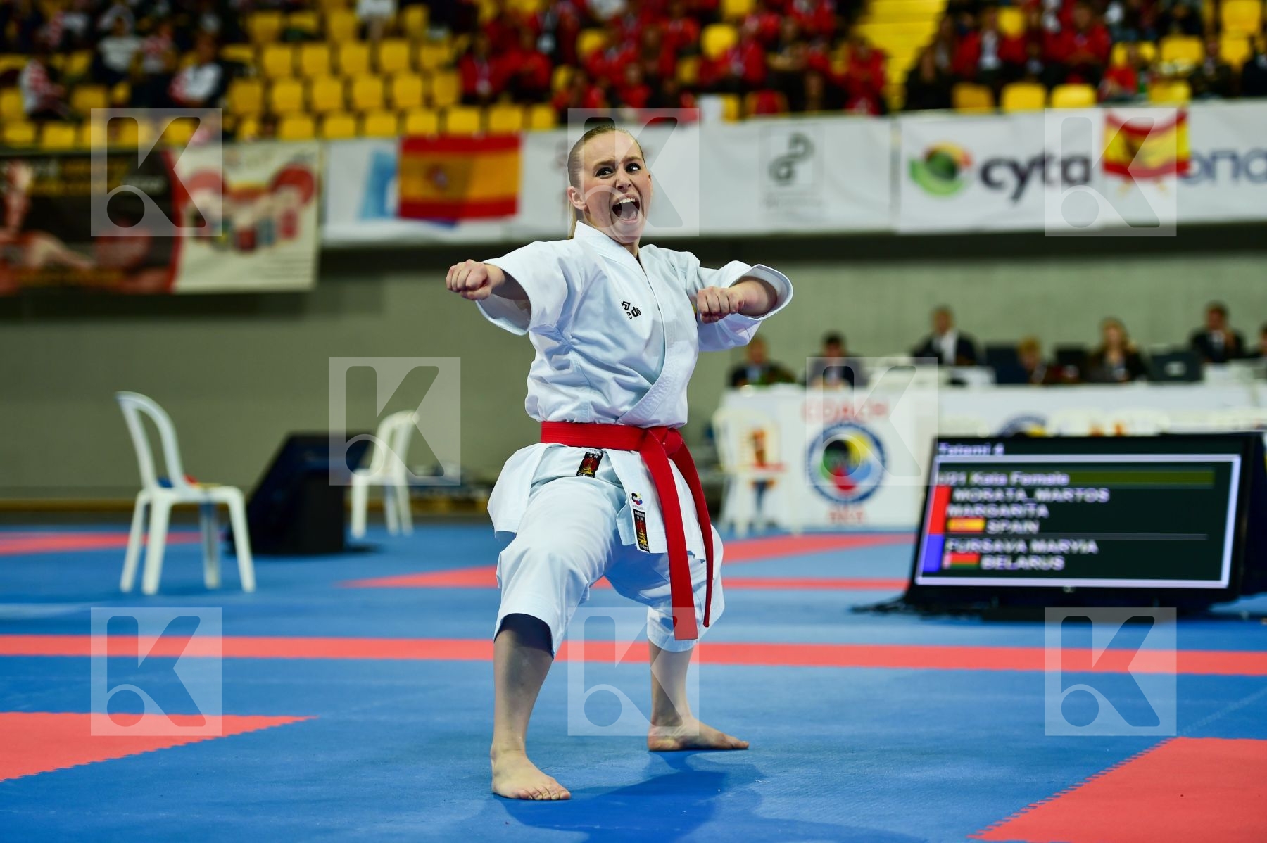 chyprus DaeDo Female Kata Morata Martos Margarita Spain U21