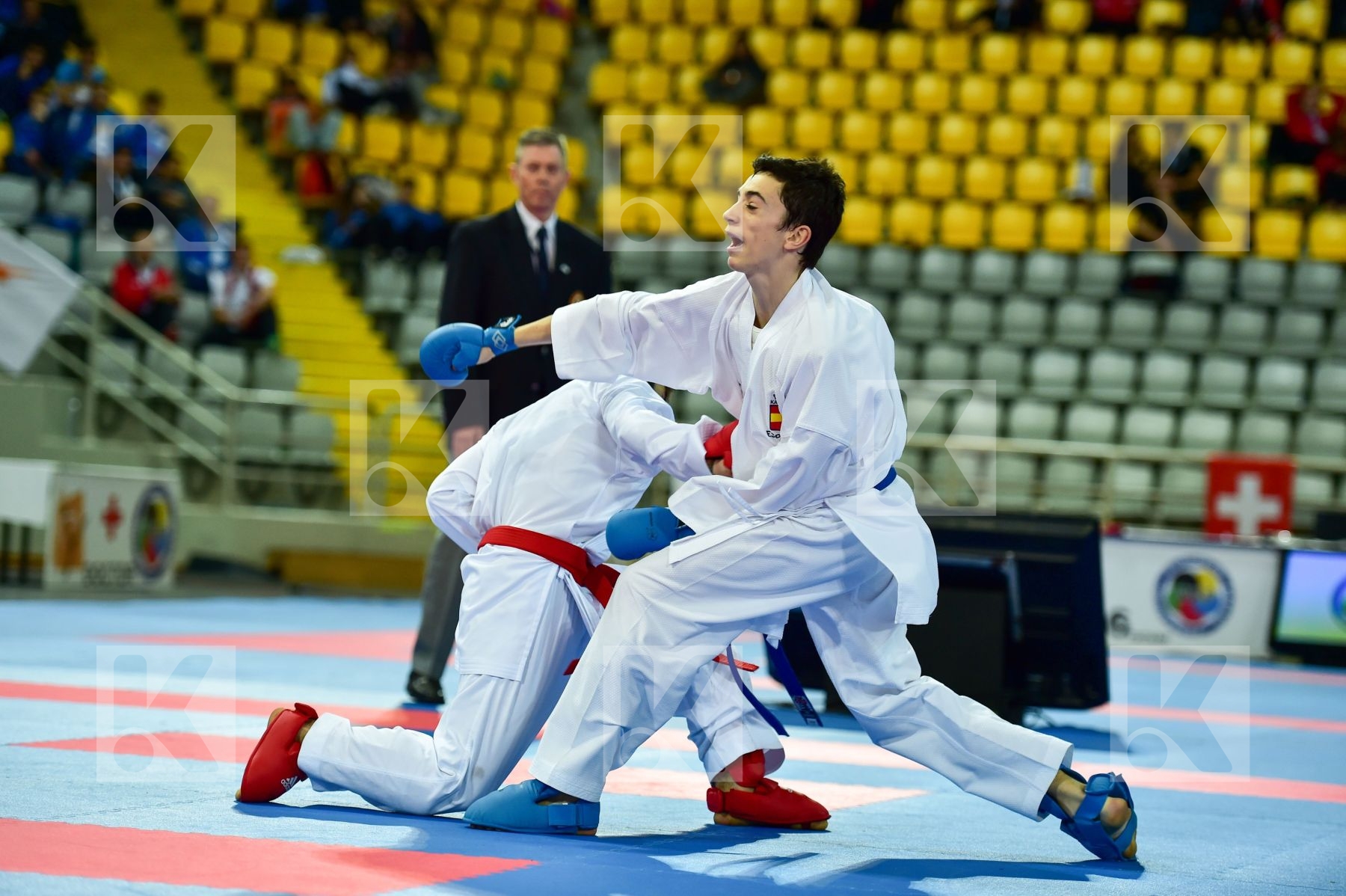 -57 Kg Ates Omer Faruk Cadet chyprus DaeDo Kumite Male Moreno Ji