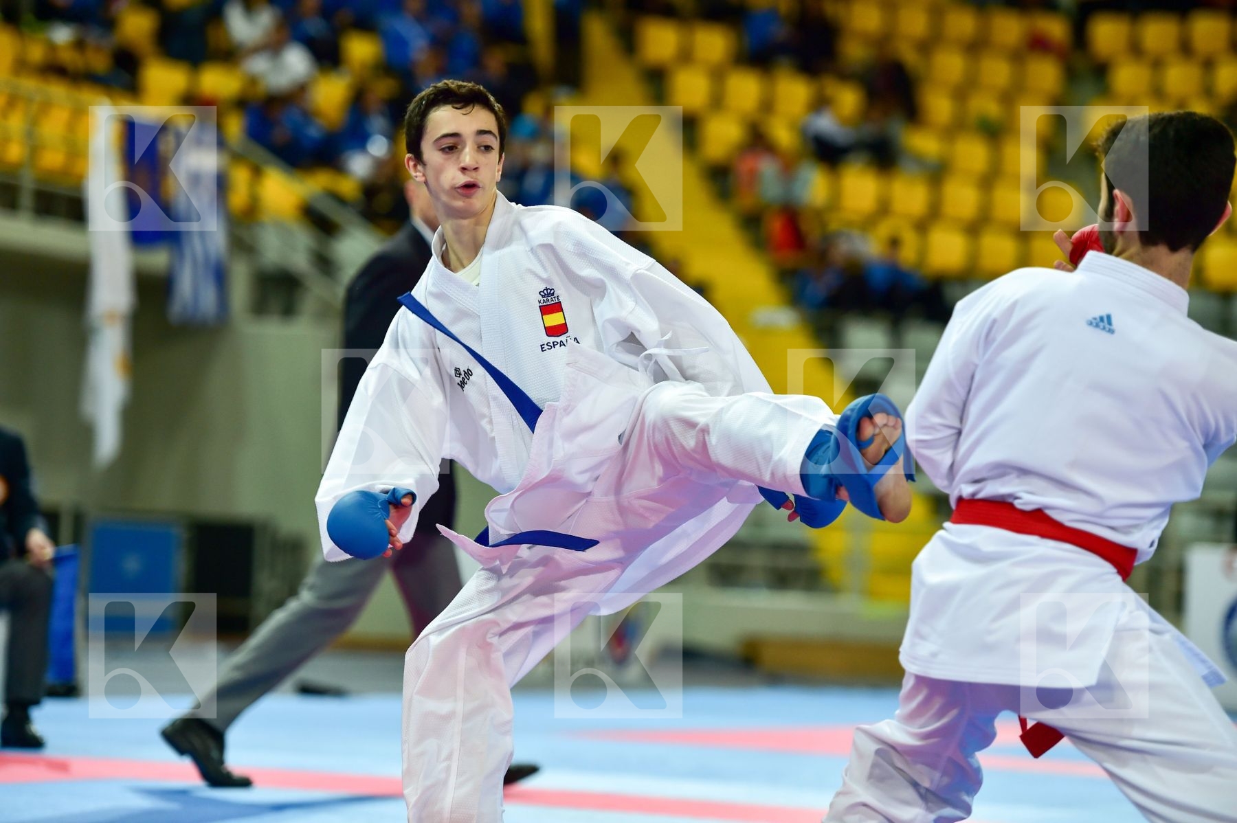 -57 Kg Ates Omer Faruk Cadet chyprus DaeDo Kumite Male Moreno Ji
