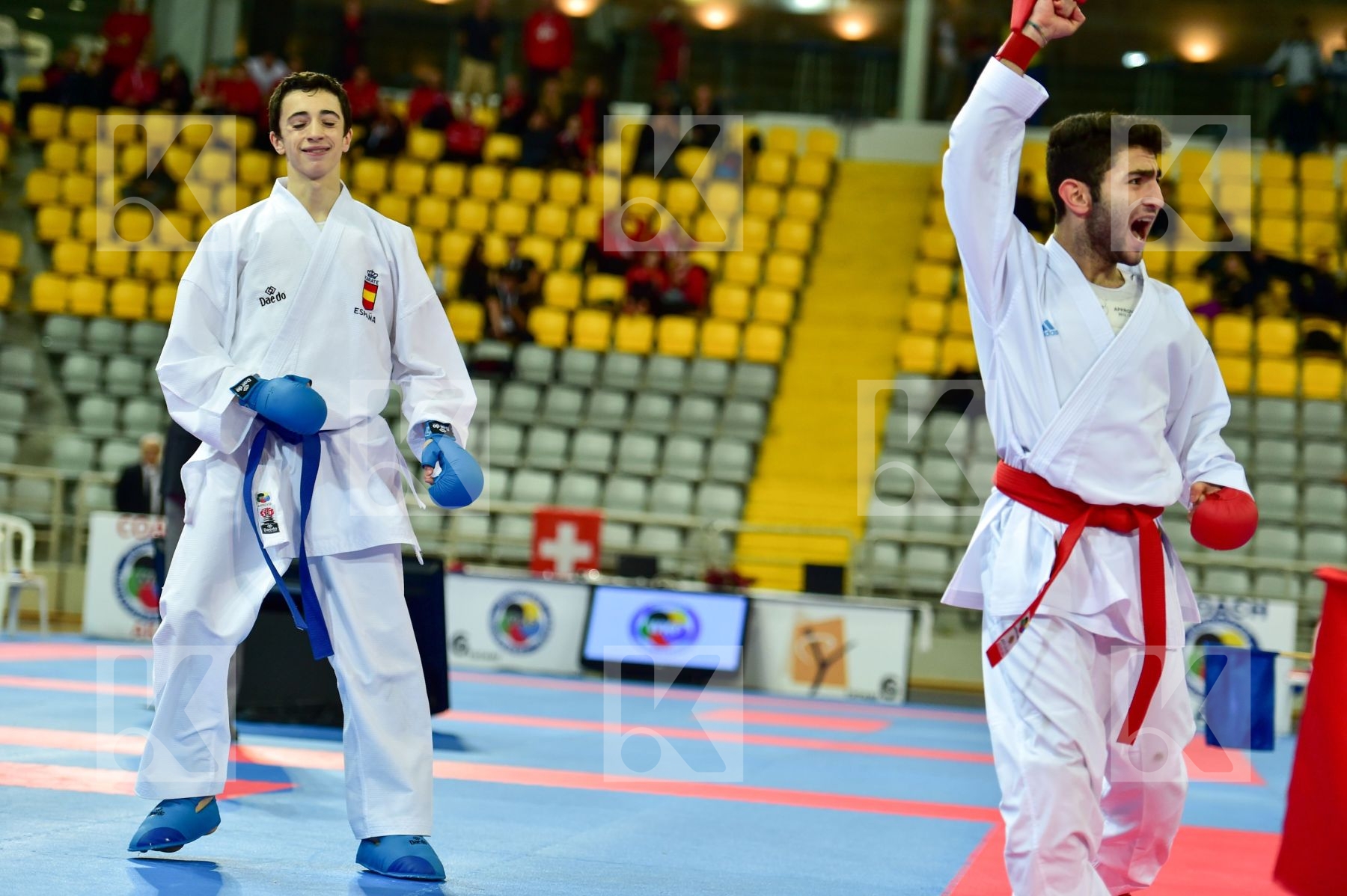 -57 Kg Ates Omer Faruk Cadet chyprus DaeDo Kumite Male Moreno Ji