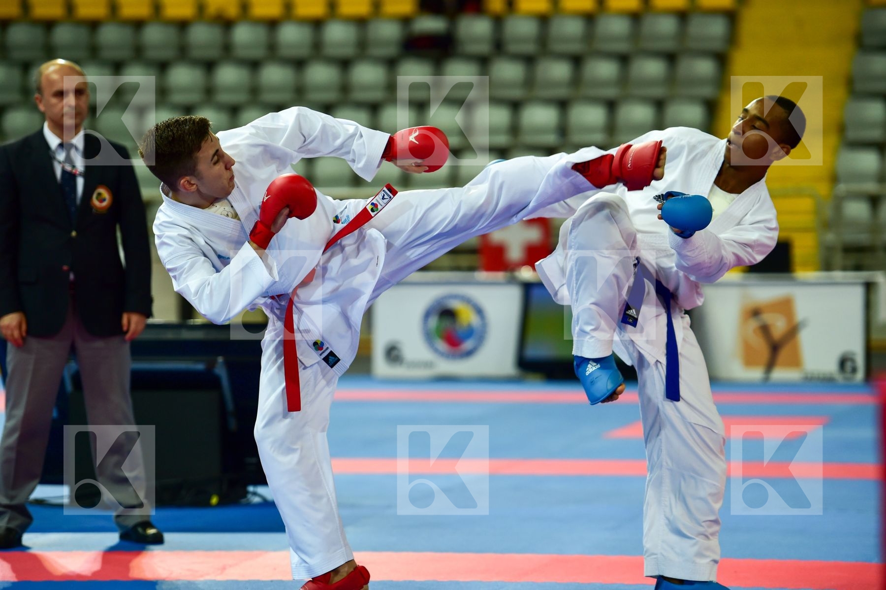-63 Kg Cadet chyprus Cizo Kilian Croatia France Kumite Male Obra