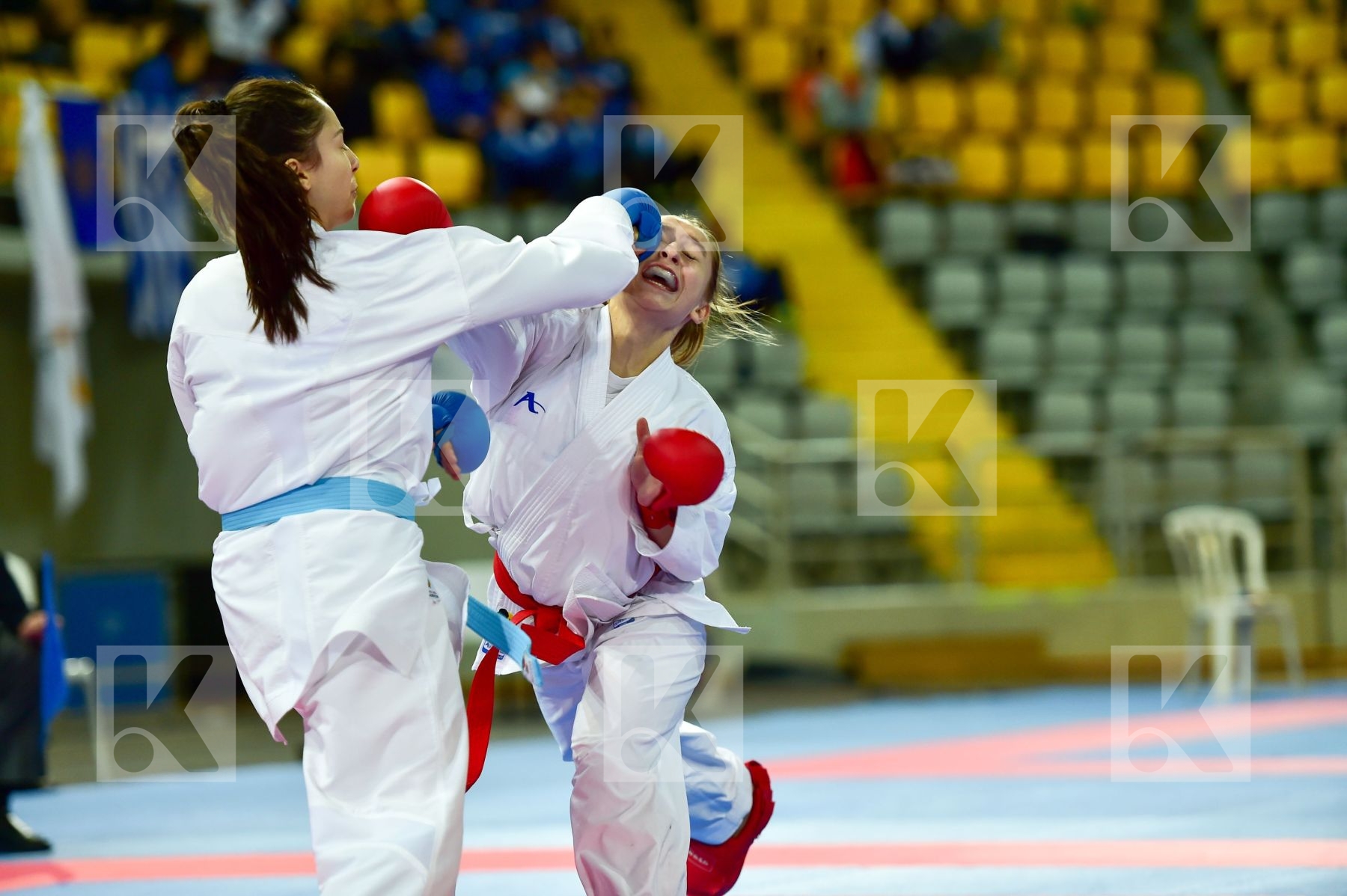 -47 Kg Cadet chyprus Female Kihon Kozerenko Kristina Kumite Russ