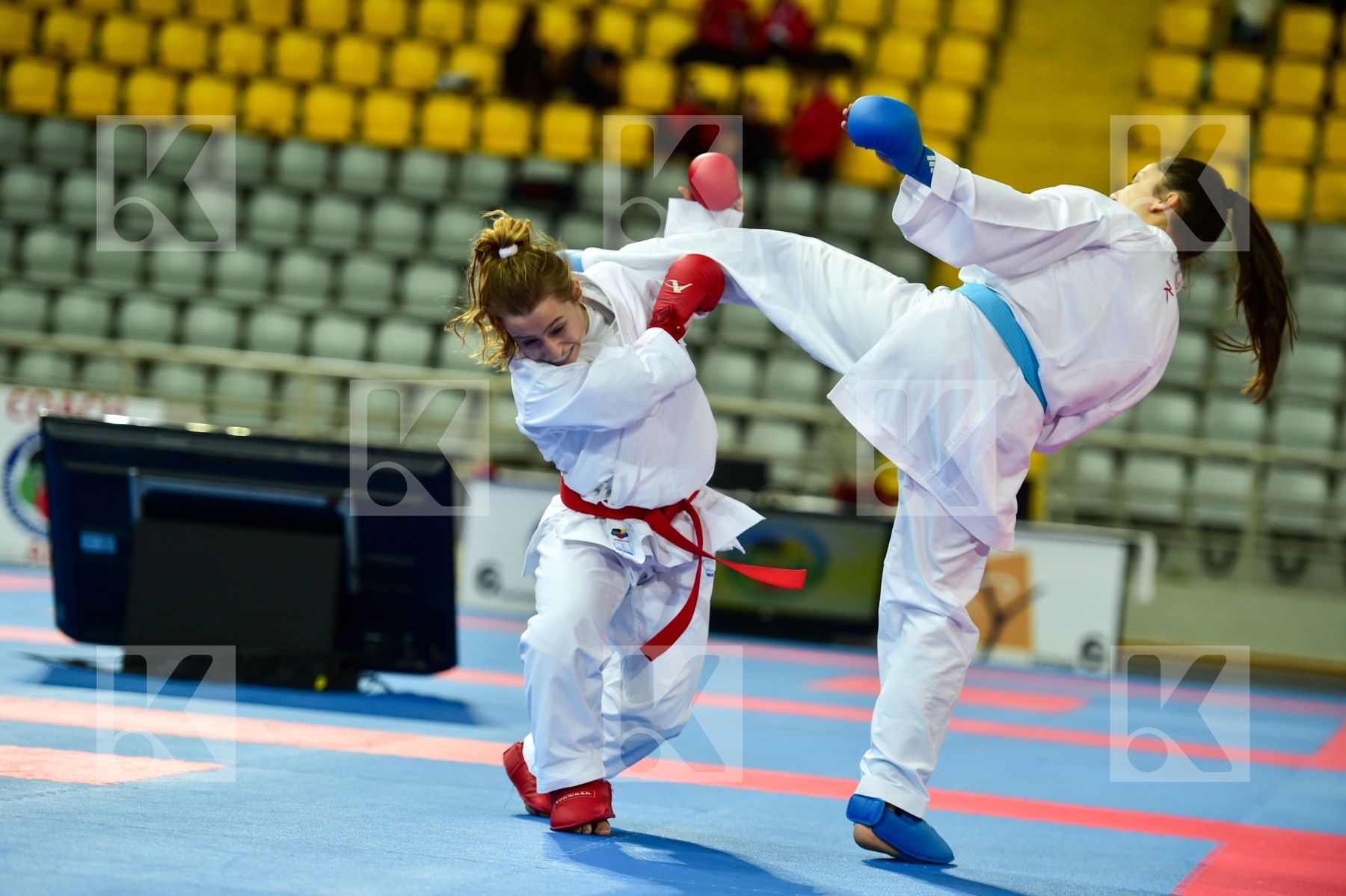 -47 Kg Cadet chyprus Female Kihon Kozerenko Kristina Kumite Russ