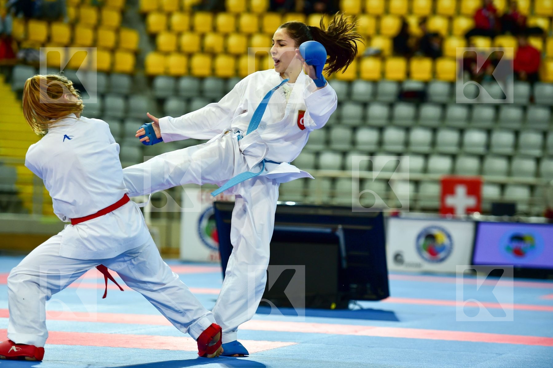 -47 Kg Cadet chyprus Female Kihon Kozerenko Kristina Kumite Russ