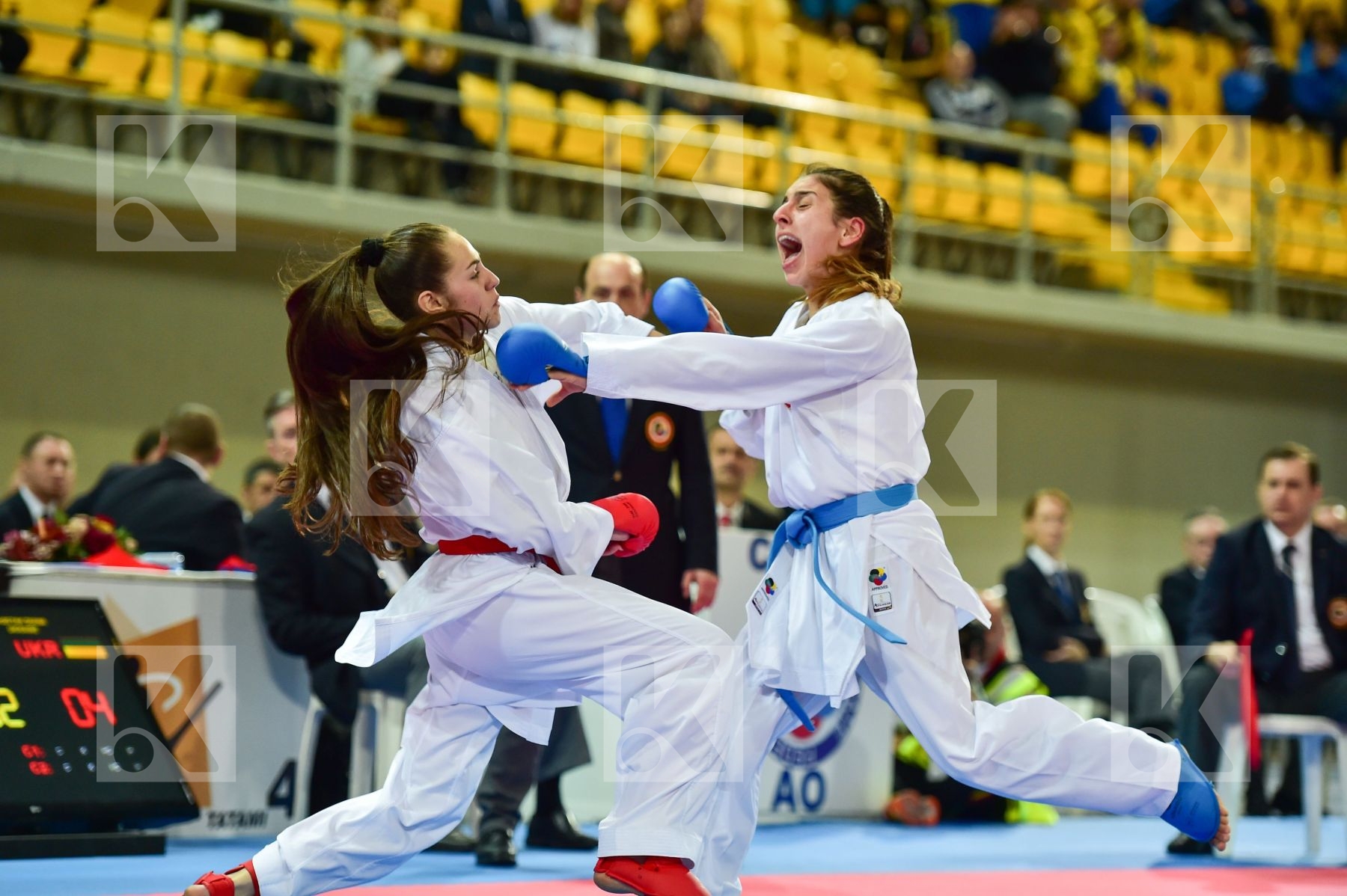 -54 Kg Cadet chyprus Demirturk Gulsen Female Kumite Shostak Dian