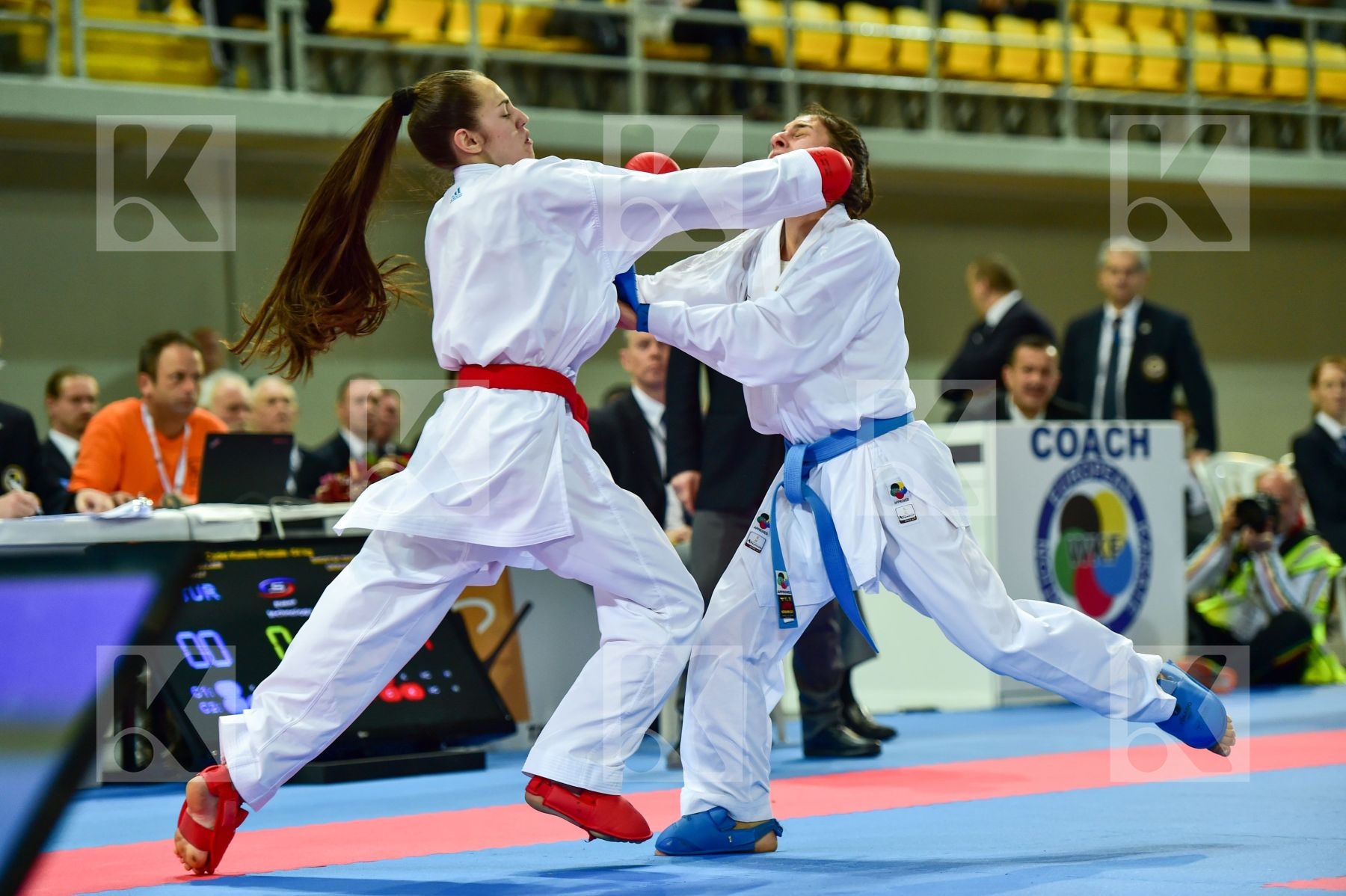 -54 Kg Cadet chyprus Demirturk Gulsen Female Kumite Shostak Dian