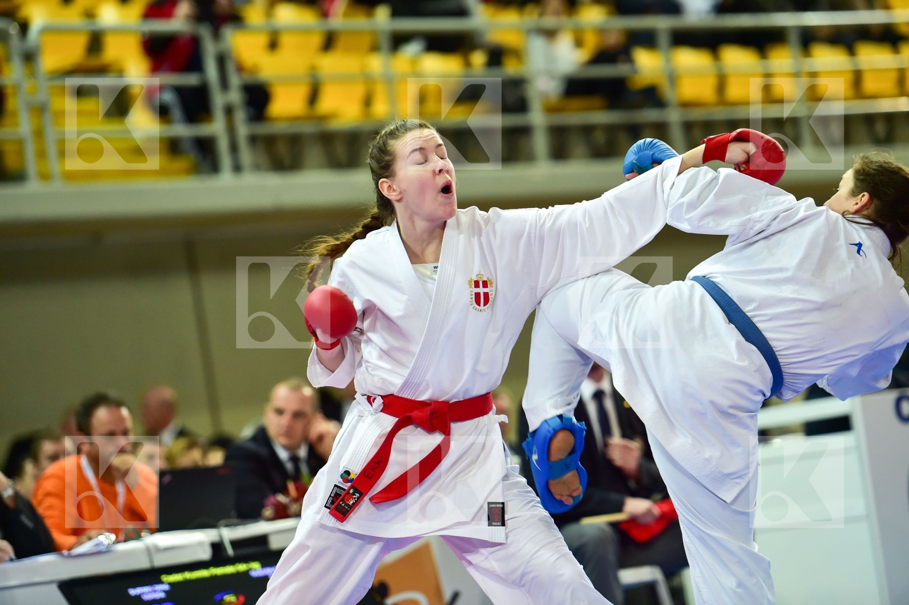 +54 Kg Budo Nord Cadet chyprus Denmark Durmis Dina Female Kumite