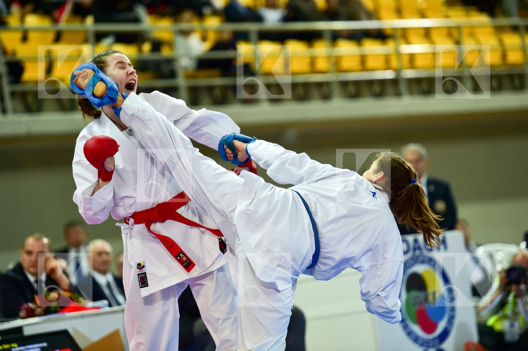 +54 Kg Budo Nord Cadet chyprus Denmark Durmis Dina Female Kumite