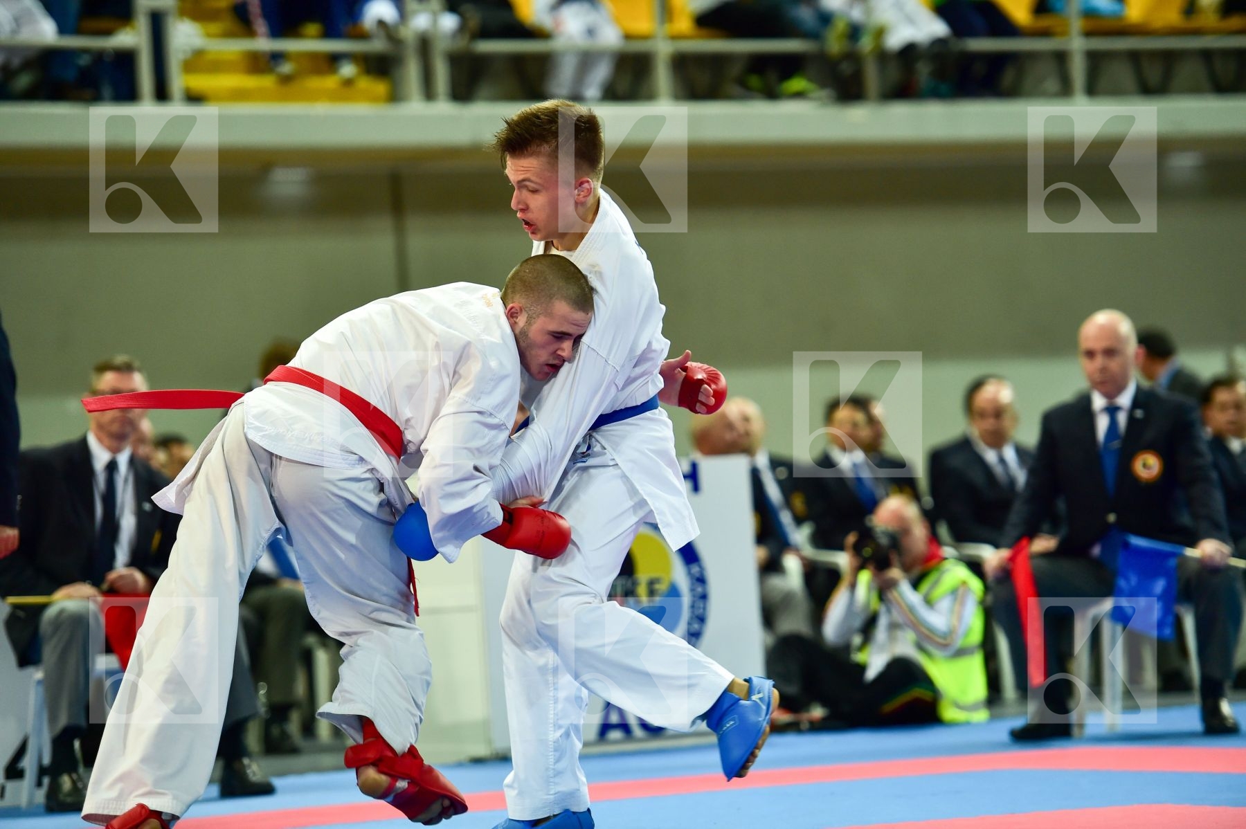 -68 Kg Erdos Martin Hodzic Mario Hungary Junior Kumite Kwon Male