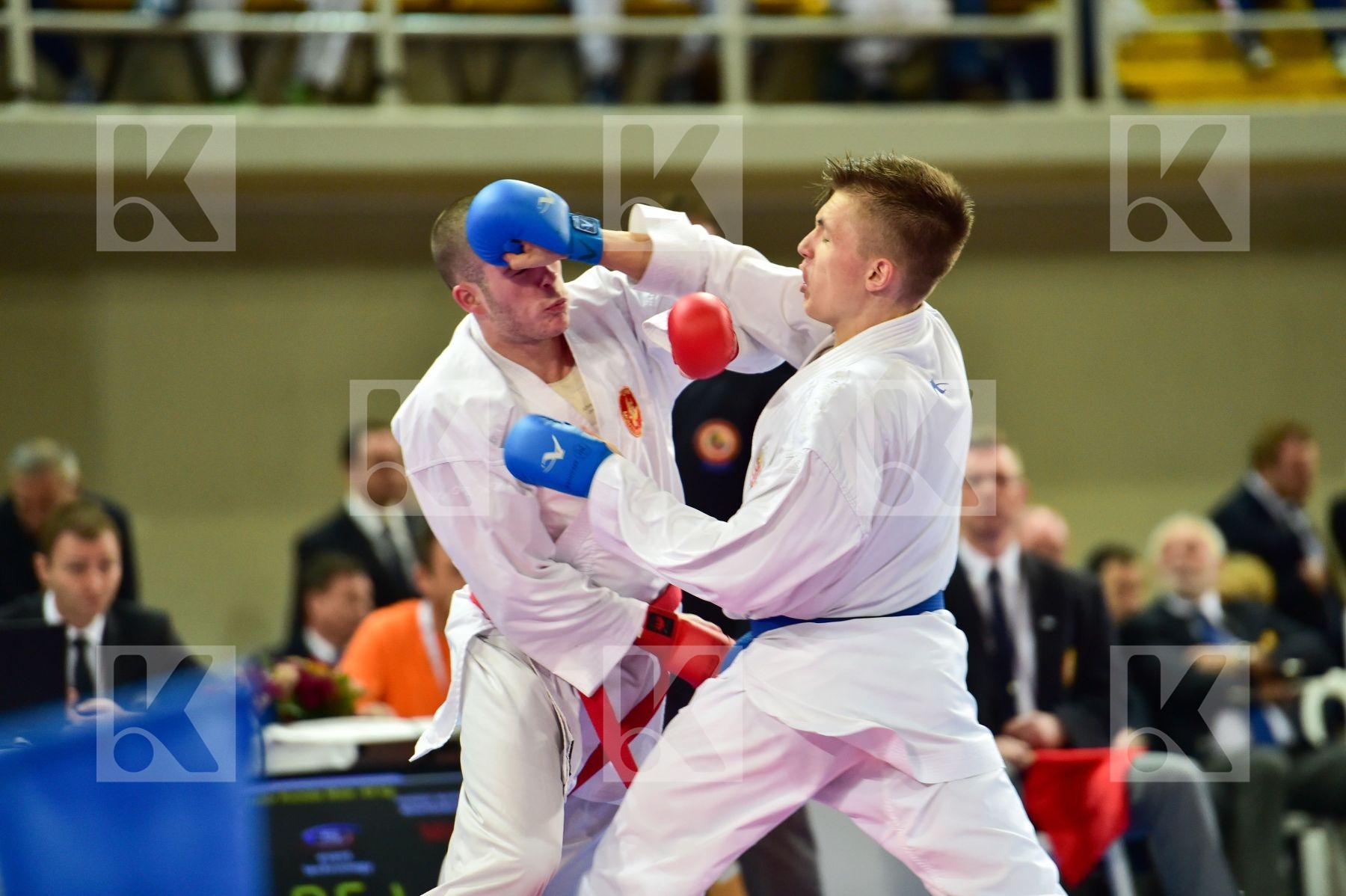 -68 Kg Erdos Martin Hodzic Mario Hungary Junior Kumite Kwon Male