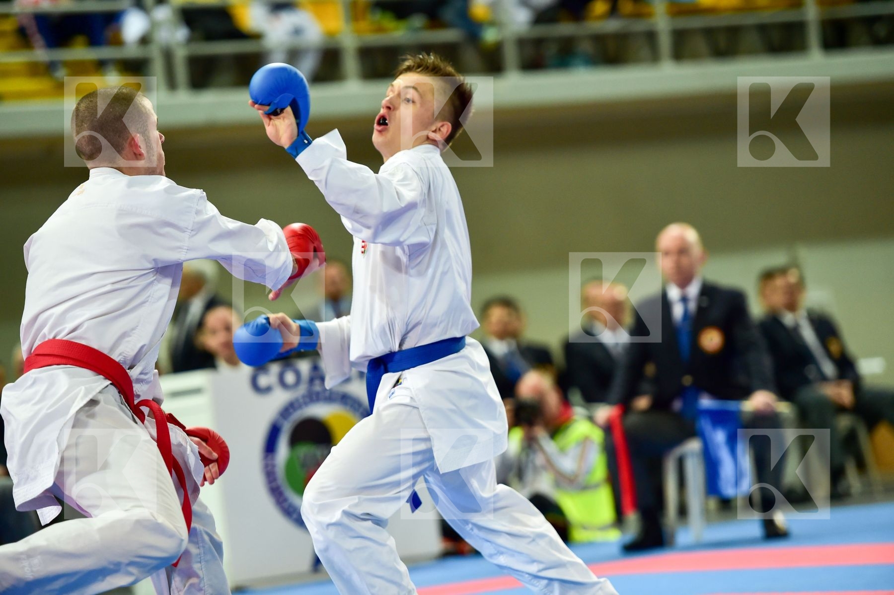 -68 Kg Erdos Martin Hodzic Mario Hungary Junior Kumite Kwon Male