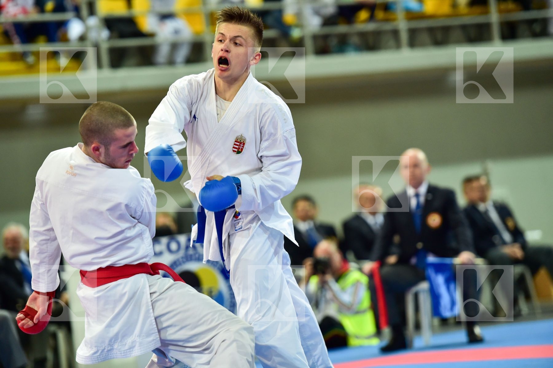 -68 Kg Erdos Martin Hodzic Mario Hungary Junior Kumite Kwon Male